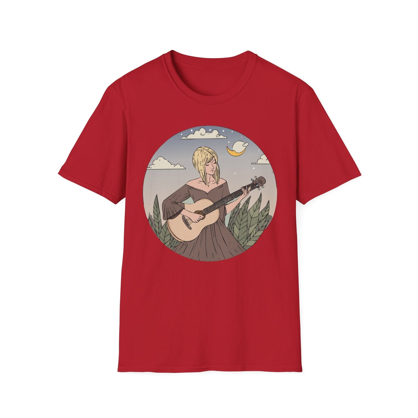 Womens Graphic T Shirts Art Design Shirt Softstyle Unisex Cotton Tee 100 Percent Comfort