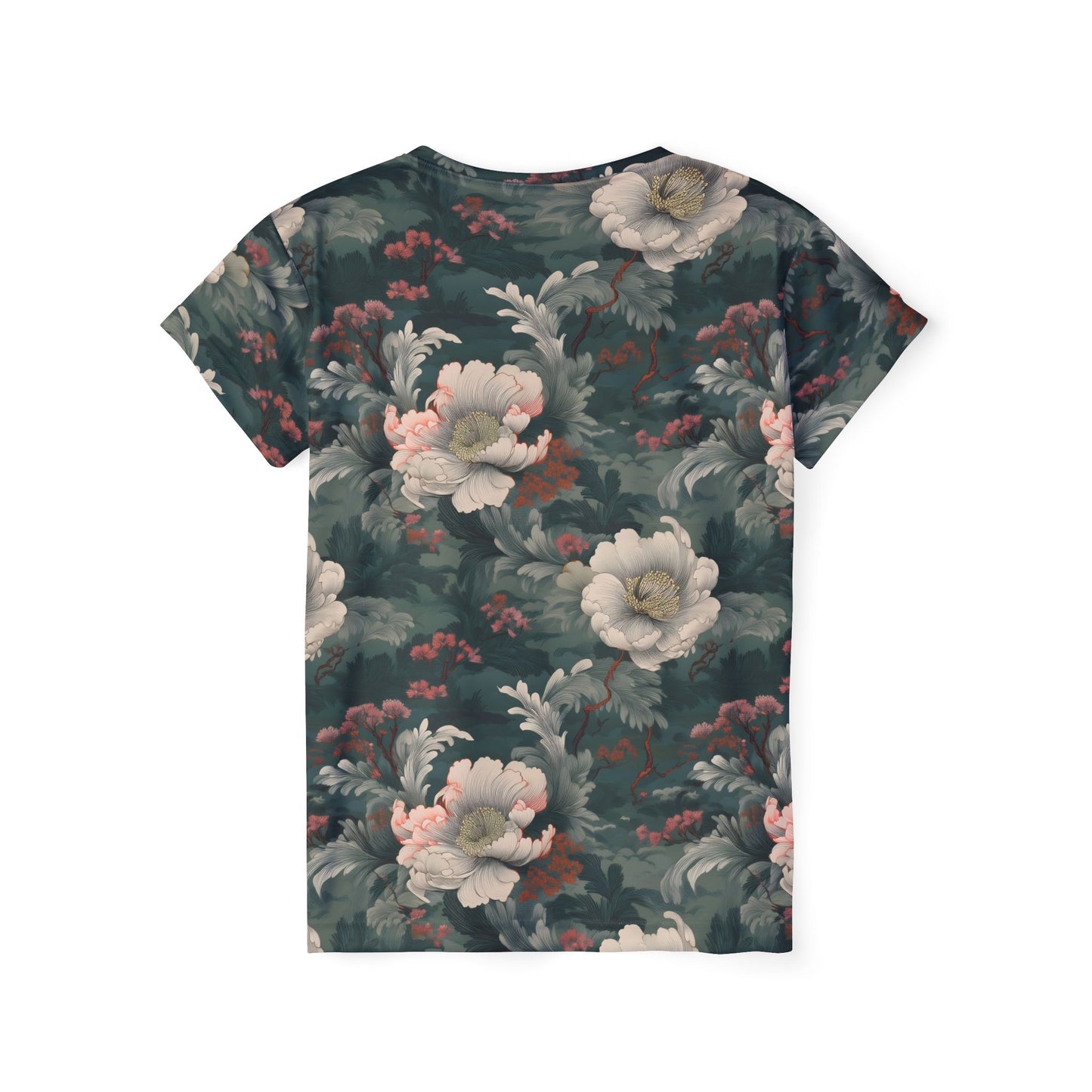 Women Poly Shirt with Floral Print F349