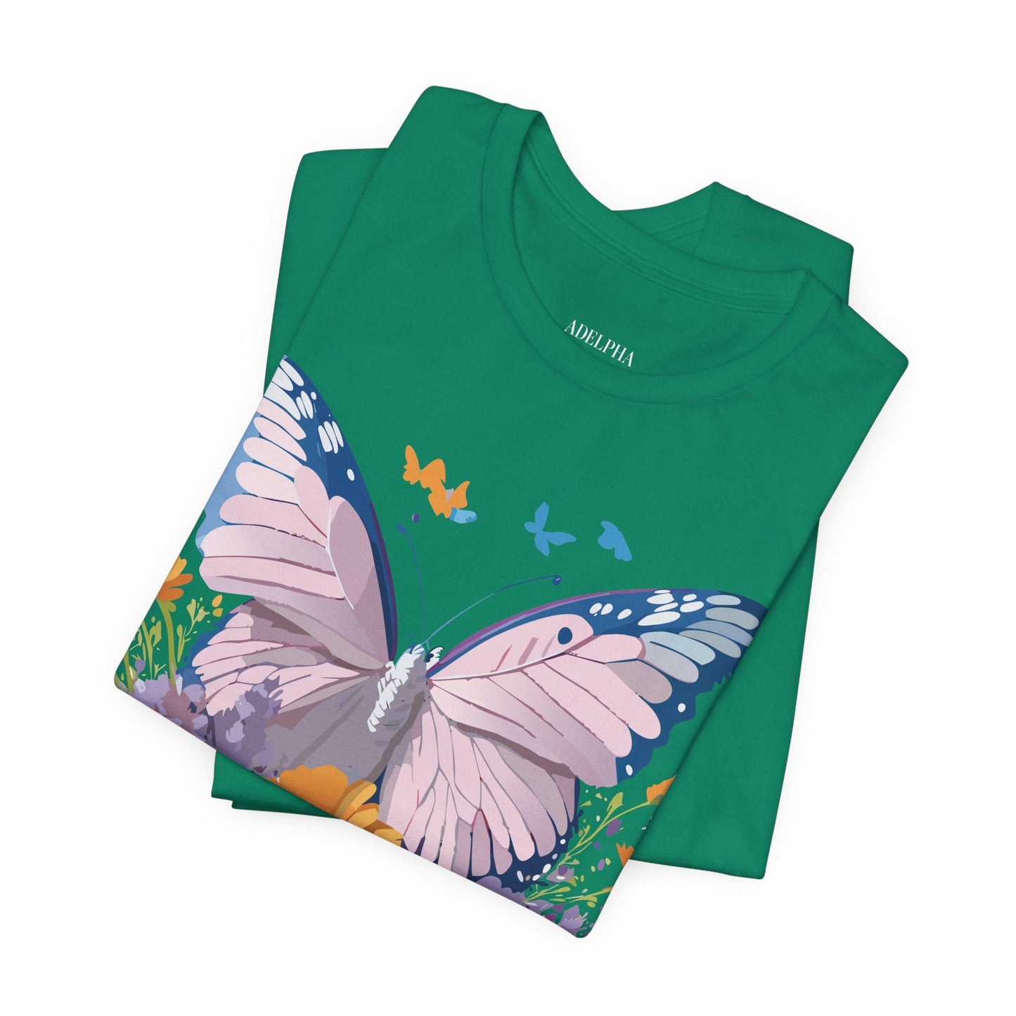 Butterfly Graphic Tee Unisex Jersey Short Sleeve Adelpha Art Design