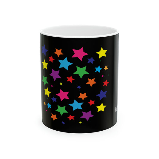 Coffee & Tea Mug with Stars print