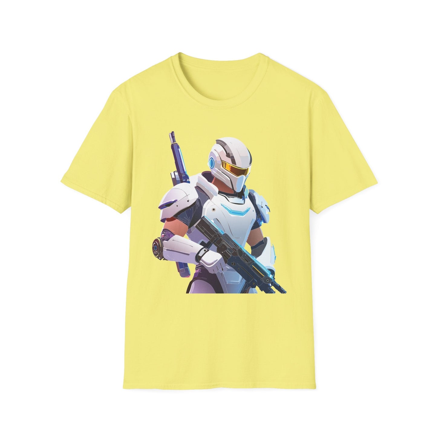 Robocop T Shirt Unisex Softstyle 64000 Gildan 100 Percent Ring Spun Cotton Graphic Tee