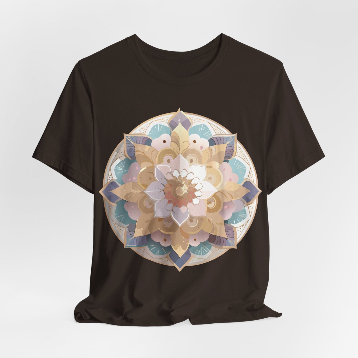 Adelpha Mandala Graphic Tee Unisex Jersey Short Sleeve Vintage Inspired Art Design Shirt