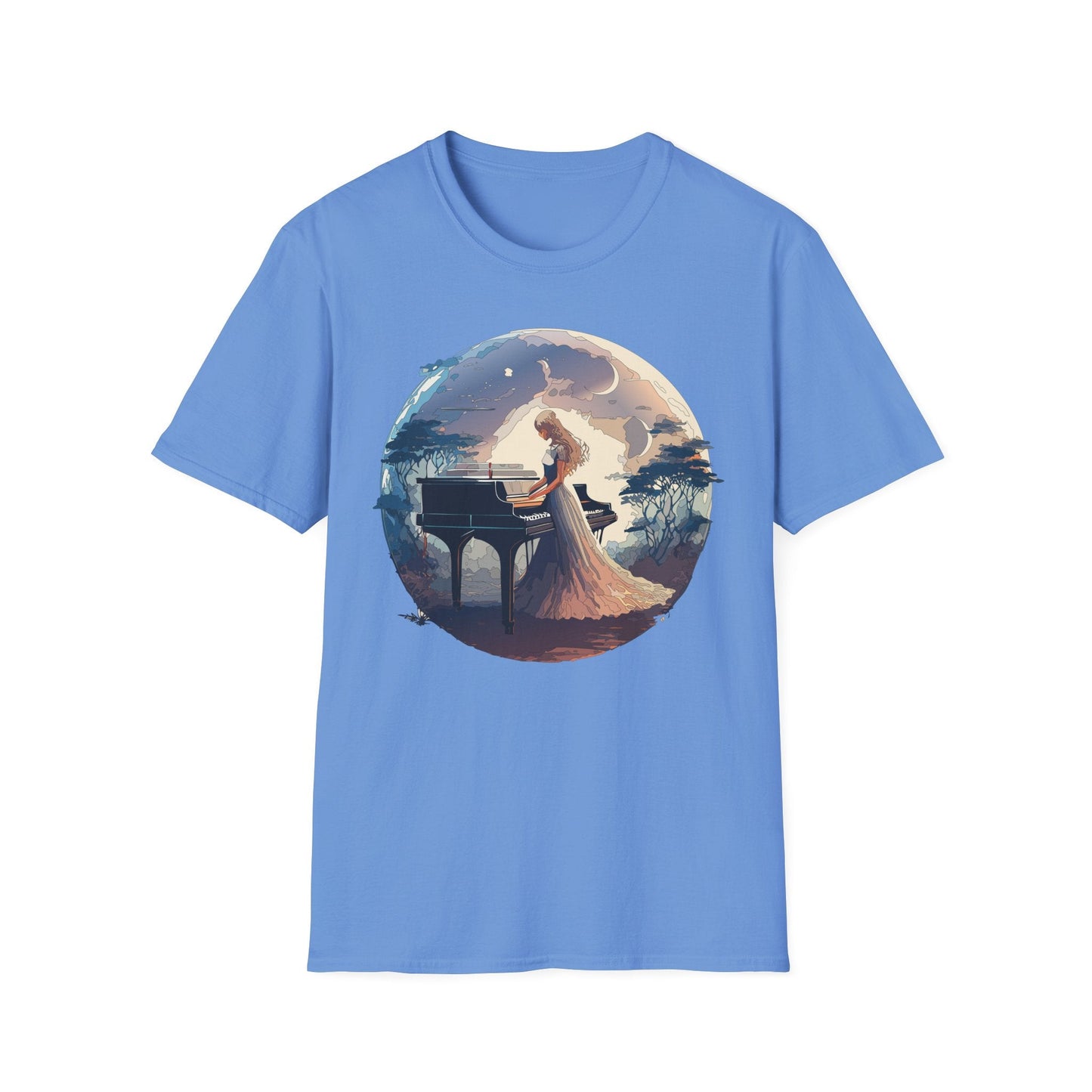 Womens Graphic T Shirts Art Design Shirt Unisex Softstyle Gildan 64000 Short Sleeve