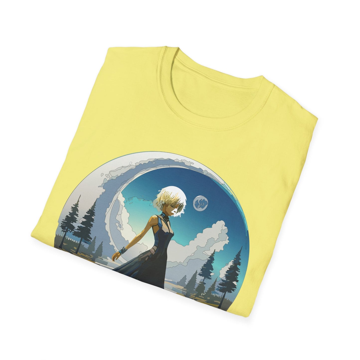 Womens Graphic T Shirt Art Design Tee Gildan Softstyle 64000 Unisex Short Sleeve
