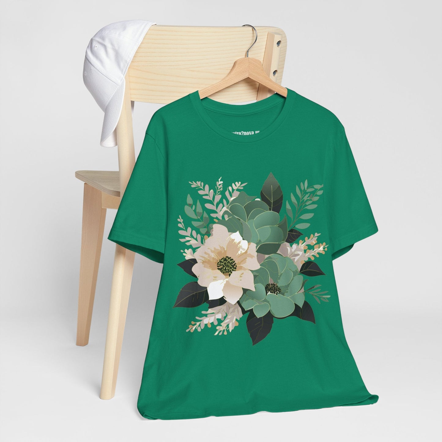 Flowers Shirt Floral Shirt Unisex Jersey Short Sleeve Tee From Flowers Collection Retro2Nova