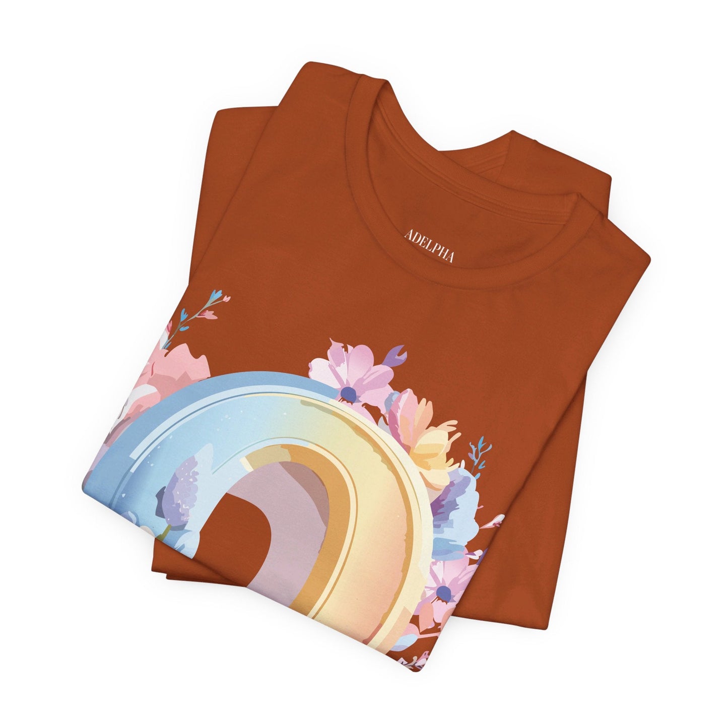 Letter O Shirt Unisex Graphic Tee Art Design Adelpha Vintage Inspired Short Sleeve Jersey