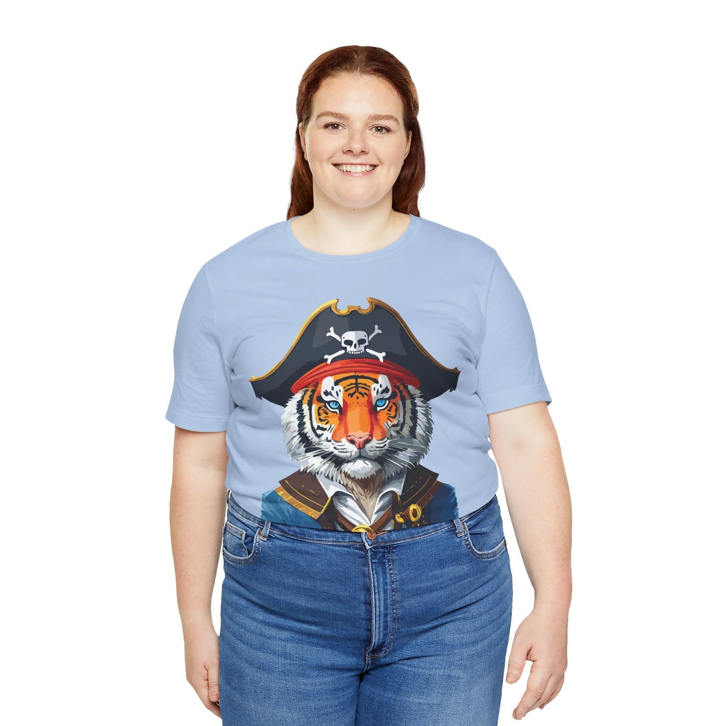 Unisex Animal Tee Shirt With Art Design Wild Animals Shirt Gildan Softstyle 64000