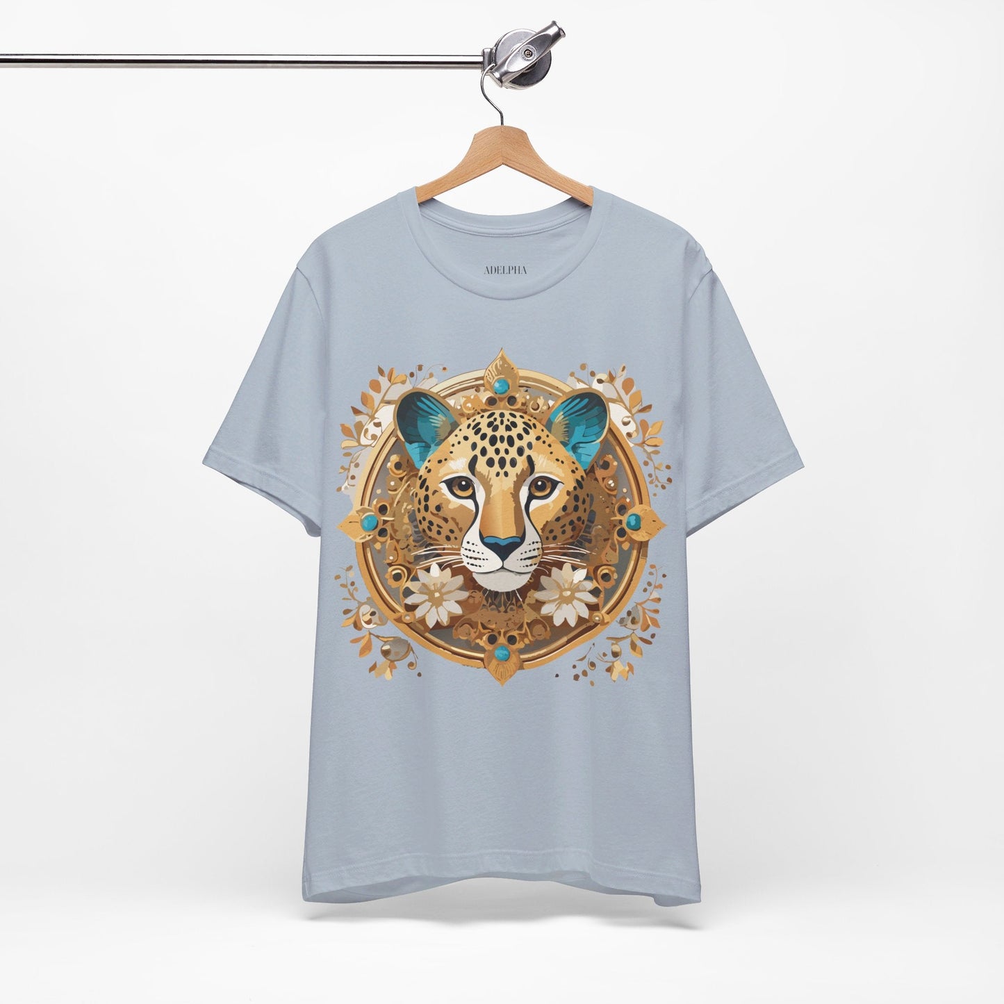 Medallion Shirt Graphic Tee Unisex Short Sleeve Vintage Inspired Artwork By Adelpha