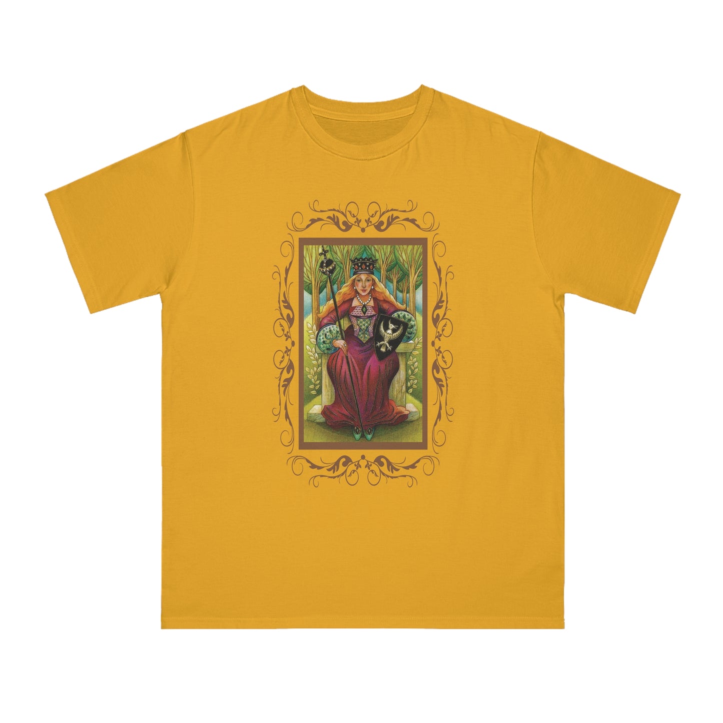 Camiseta unisex de algodón orgánico con cartas del tarot