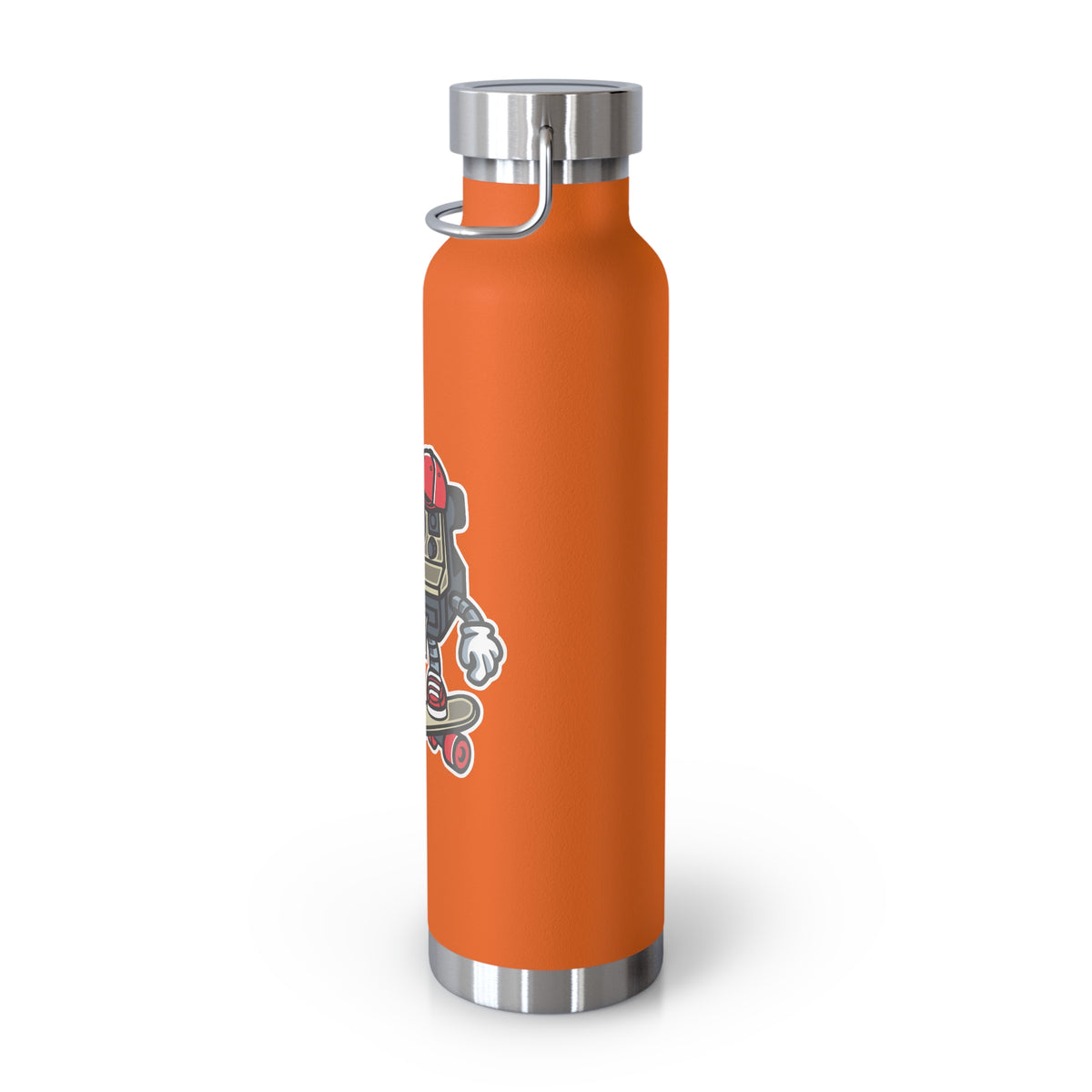 22oz Copper Insulated Water Bottle with Cartoon Design - CV106