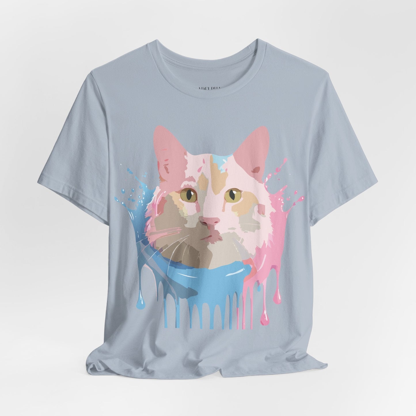 Cat Graphic Tee Unisex Vintage Style Shirt Adelpha Art Design