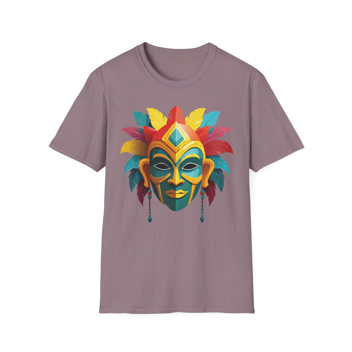 Mask Masquerade Carnival Graphic Tee Gildan Unisex 100 Cotton Tee Shirt m33