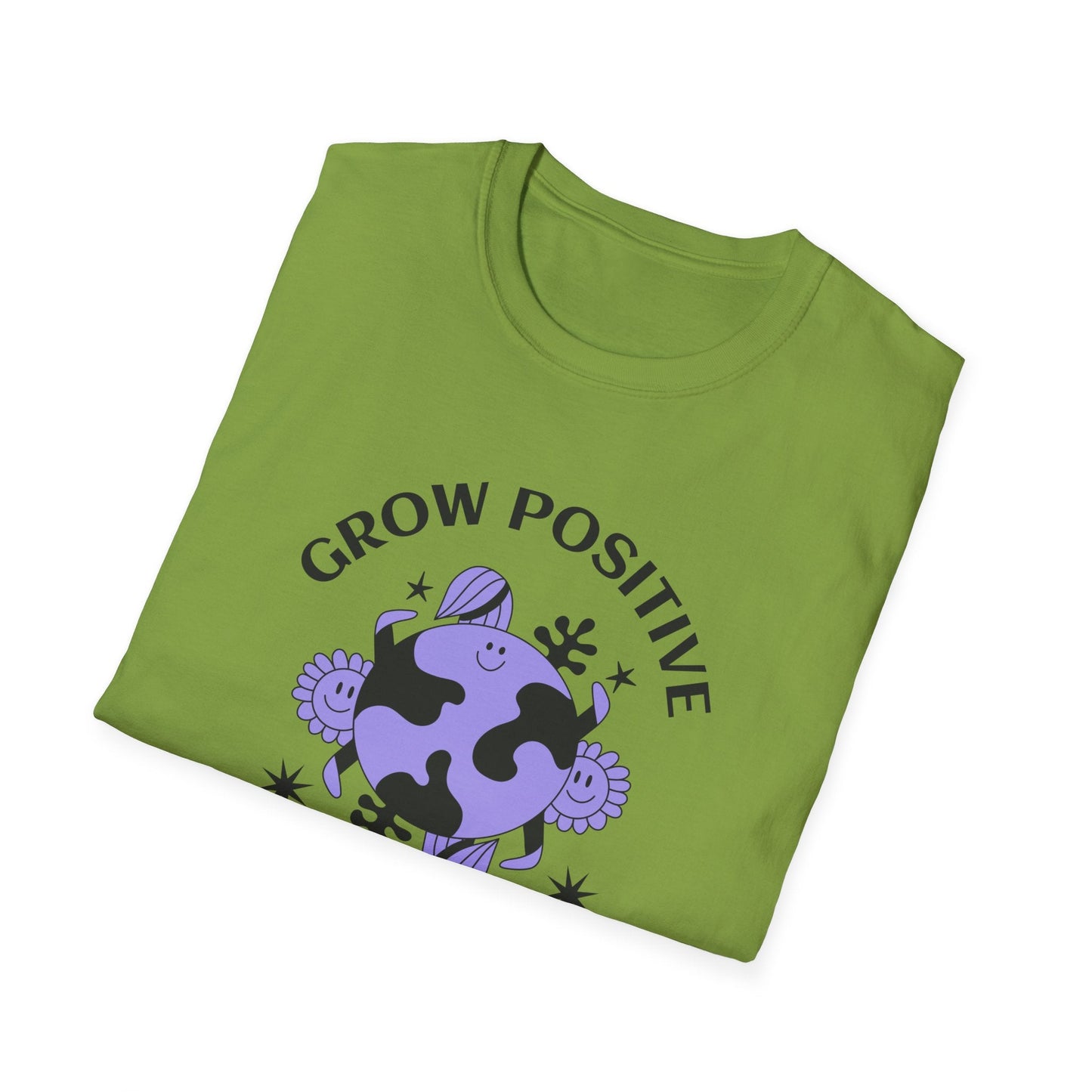 Gildan Softstyle 64000 Unisex Short Sleeve T Shirt Positive Slogan Tee With Positive Quotes And Words