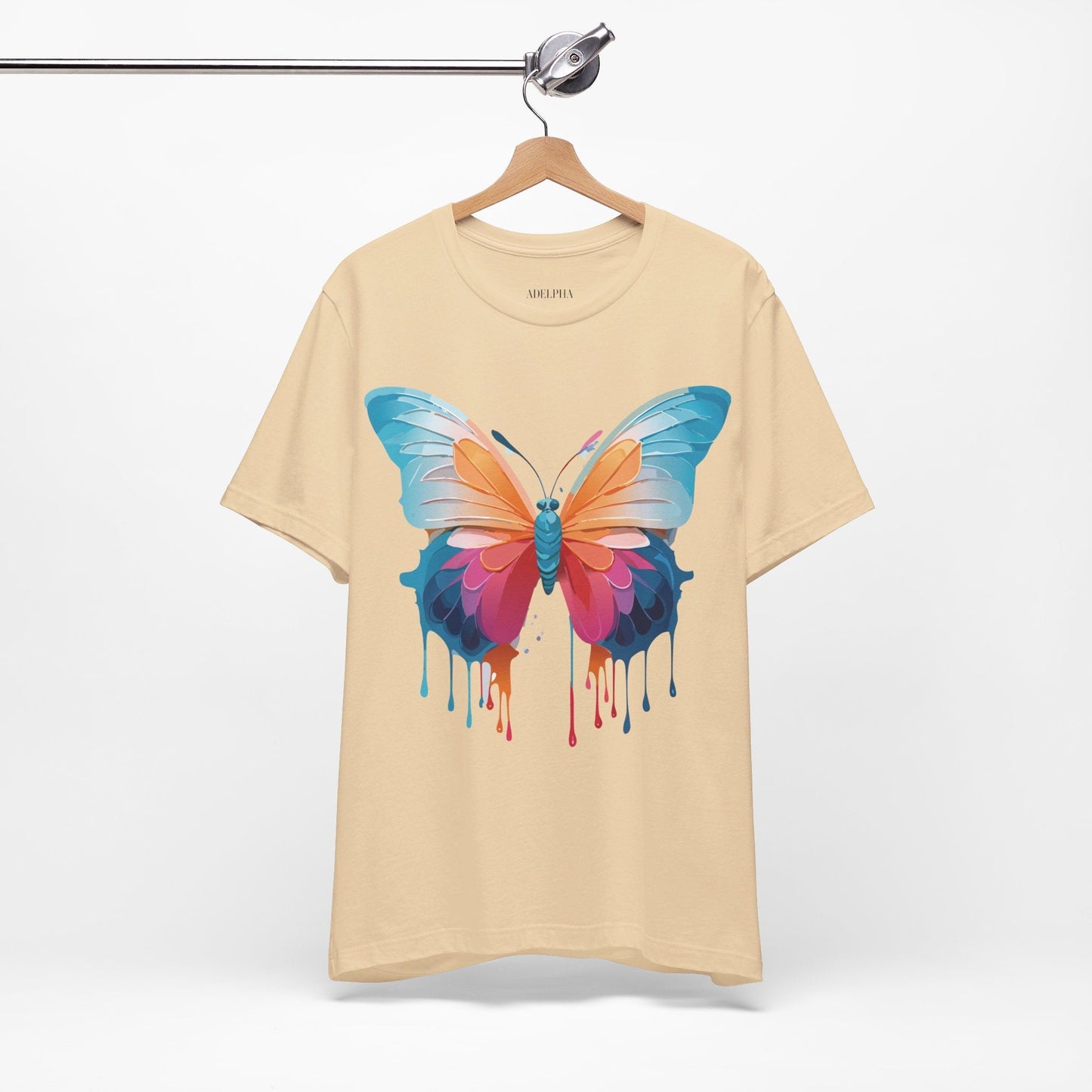 Butterfly Graphic T Shirt Unisex Adelpha Art Design Vintage Inspired Shirt