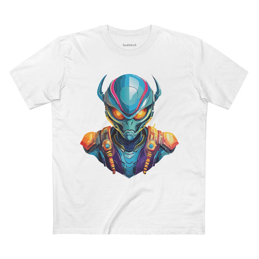 Aliens Graphic Unisex 100 Cotton Staple Tee 2