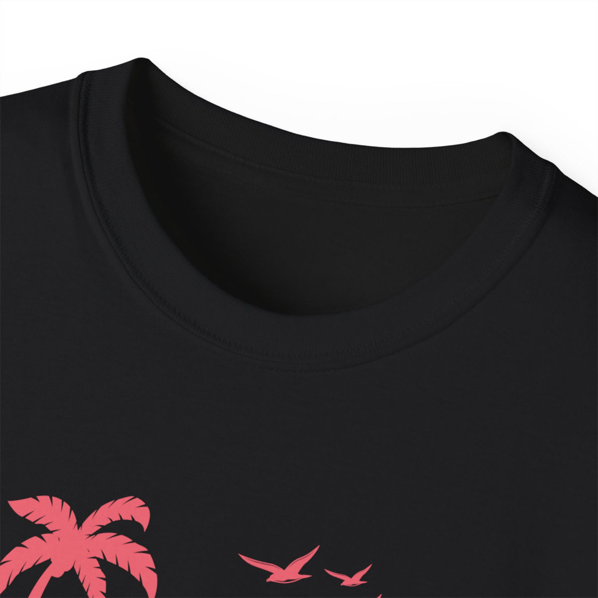 Summer Party Frog Tee | Tropical Palm Cocktail Design