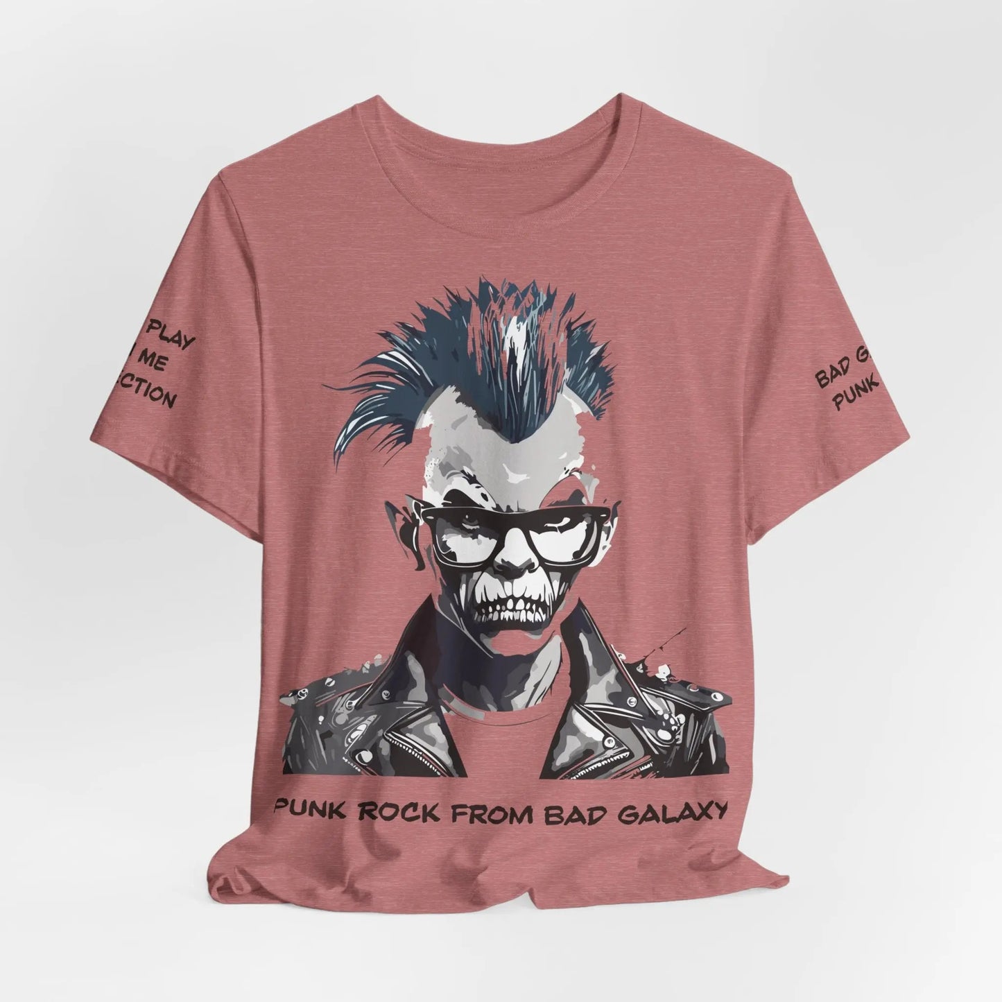Punk Rocker Graphic Design Unisex Cotton Tee 16
