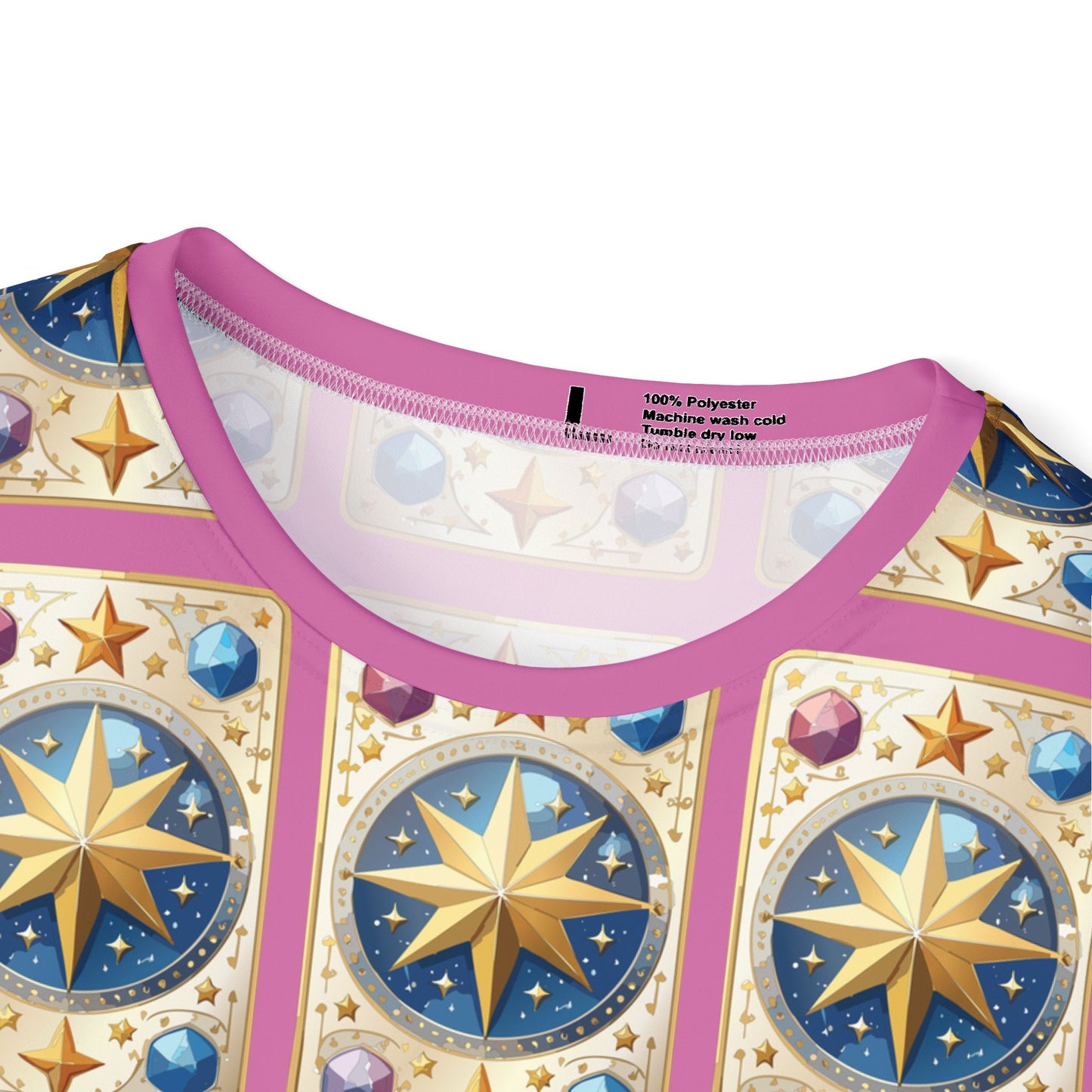 18-Card Deck Graphic T-Shirt, Art Design Poly Shirt, All Over Print Graphic Tee, Playing Cards T-Shirt, Playing Cards Tees