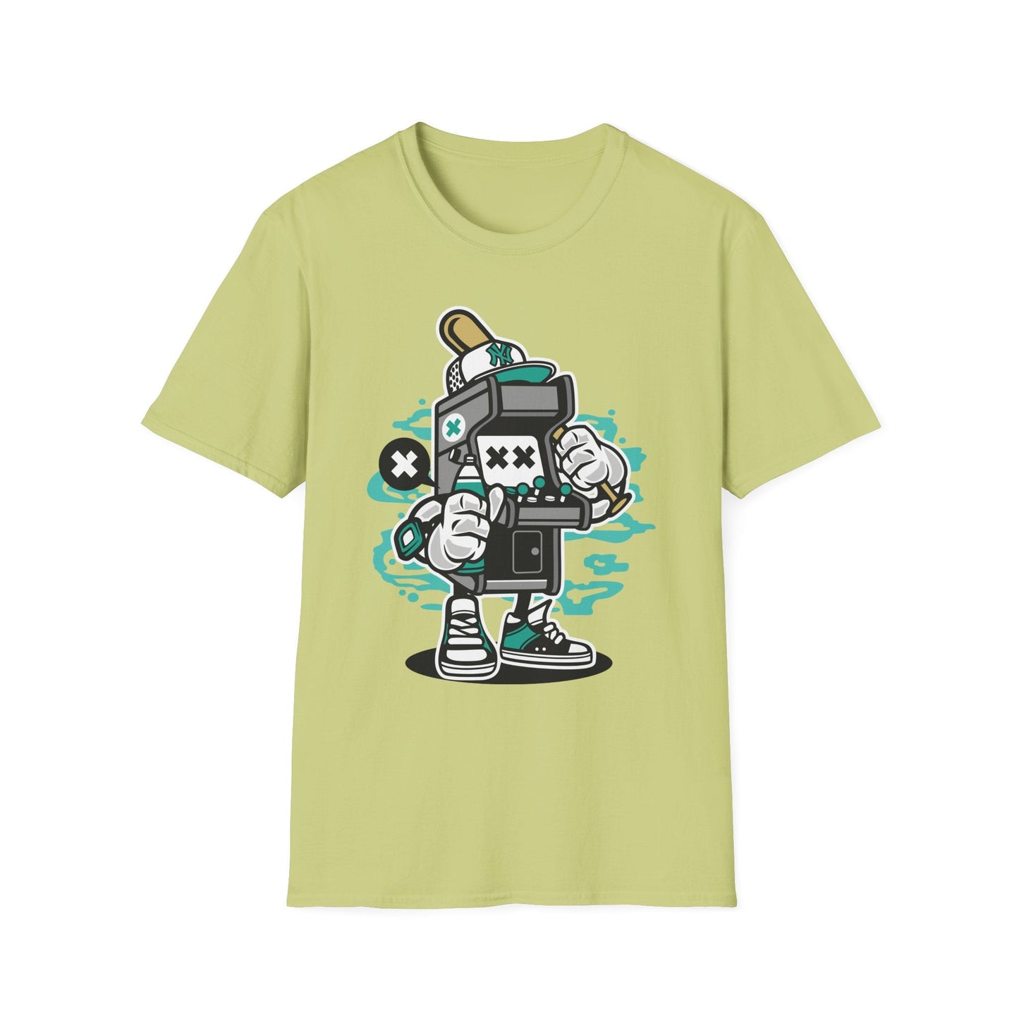 Unisex Gildan Softstyle Cartoon T Shirt Animation Design Funny Tee Ring Spun Cotton
