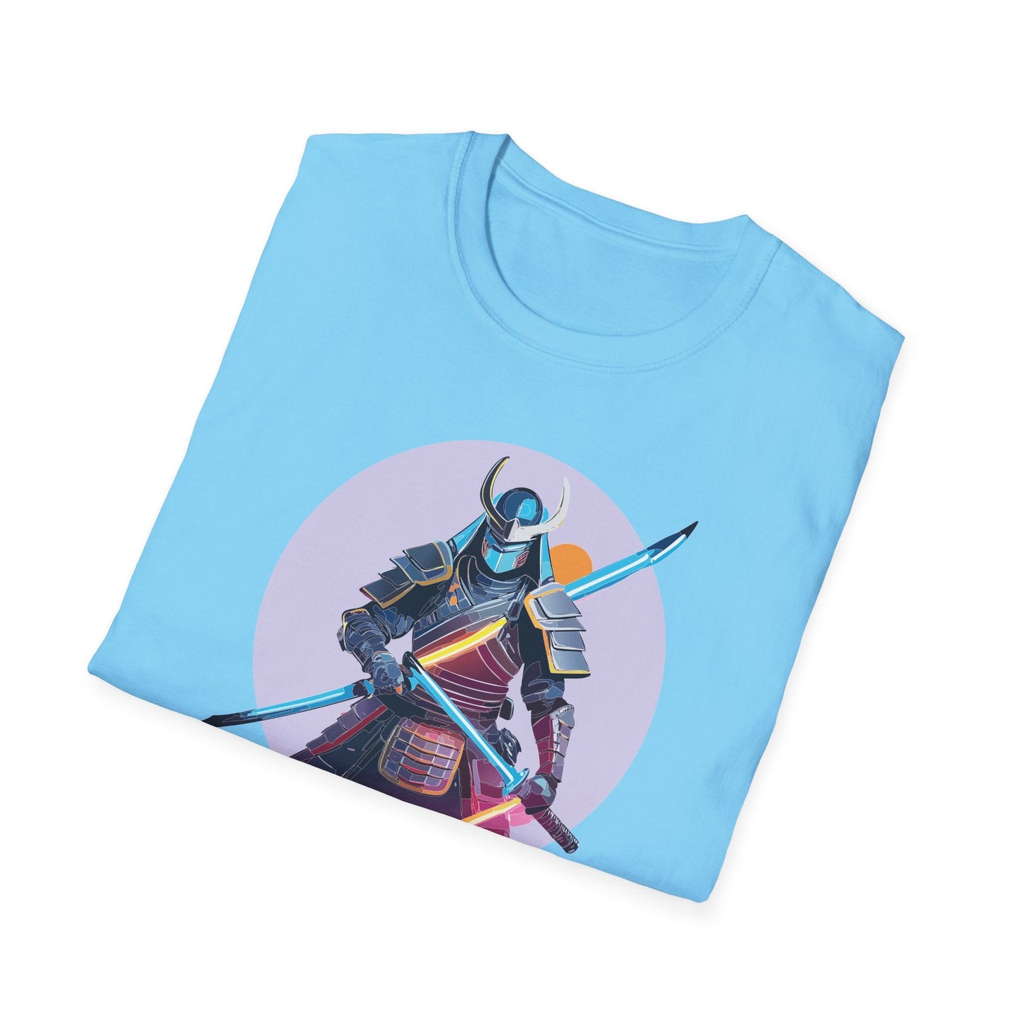Samurai Shirt Unisex Gildan Softstyle Tee 100 Percent Cotton Lightweight Comfort