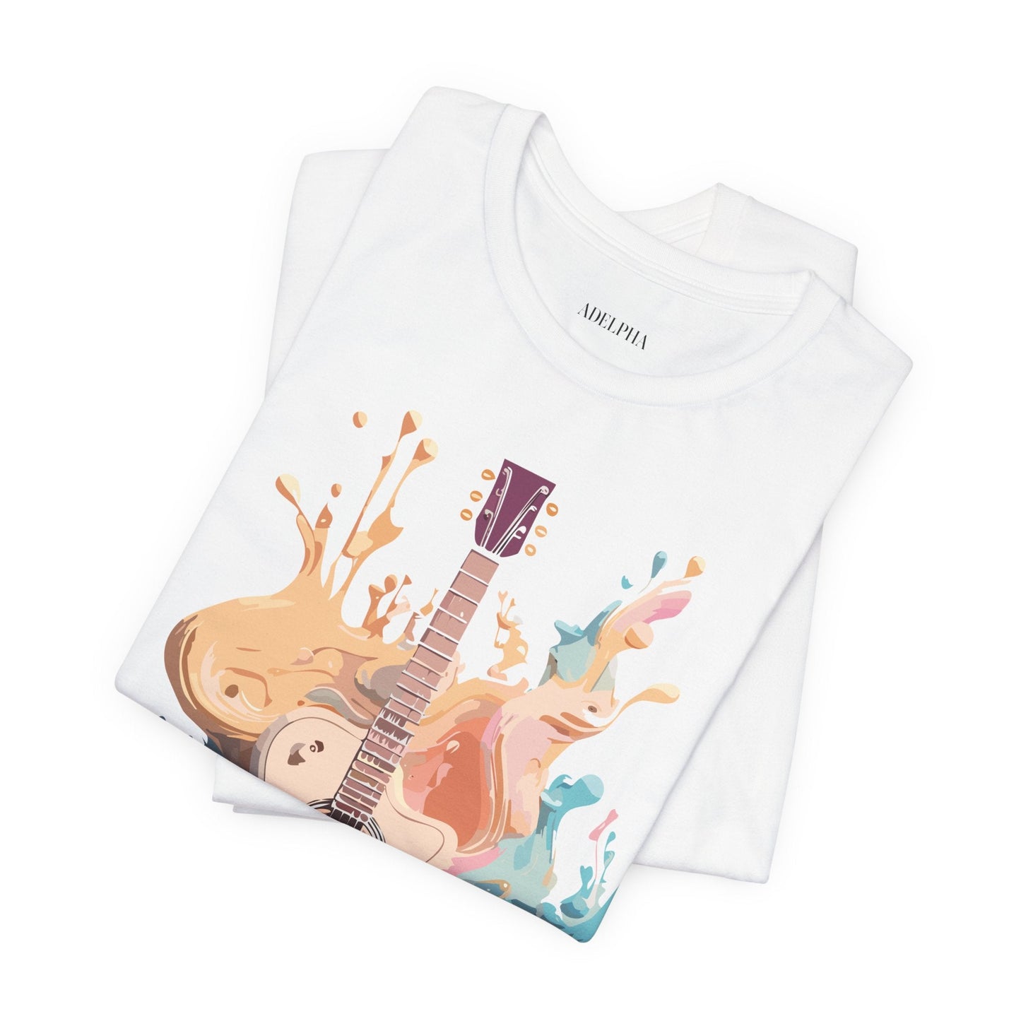 Adelpha Music Graphic T Shirt Unisex Jersey Short Sleeve Tee Vintage Inspired Art Tee