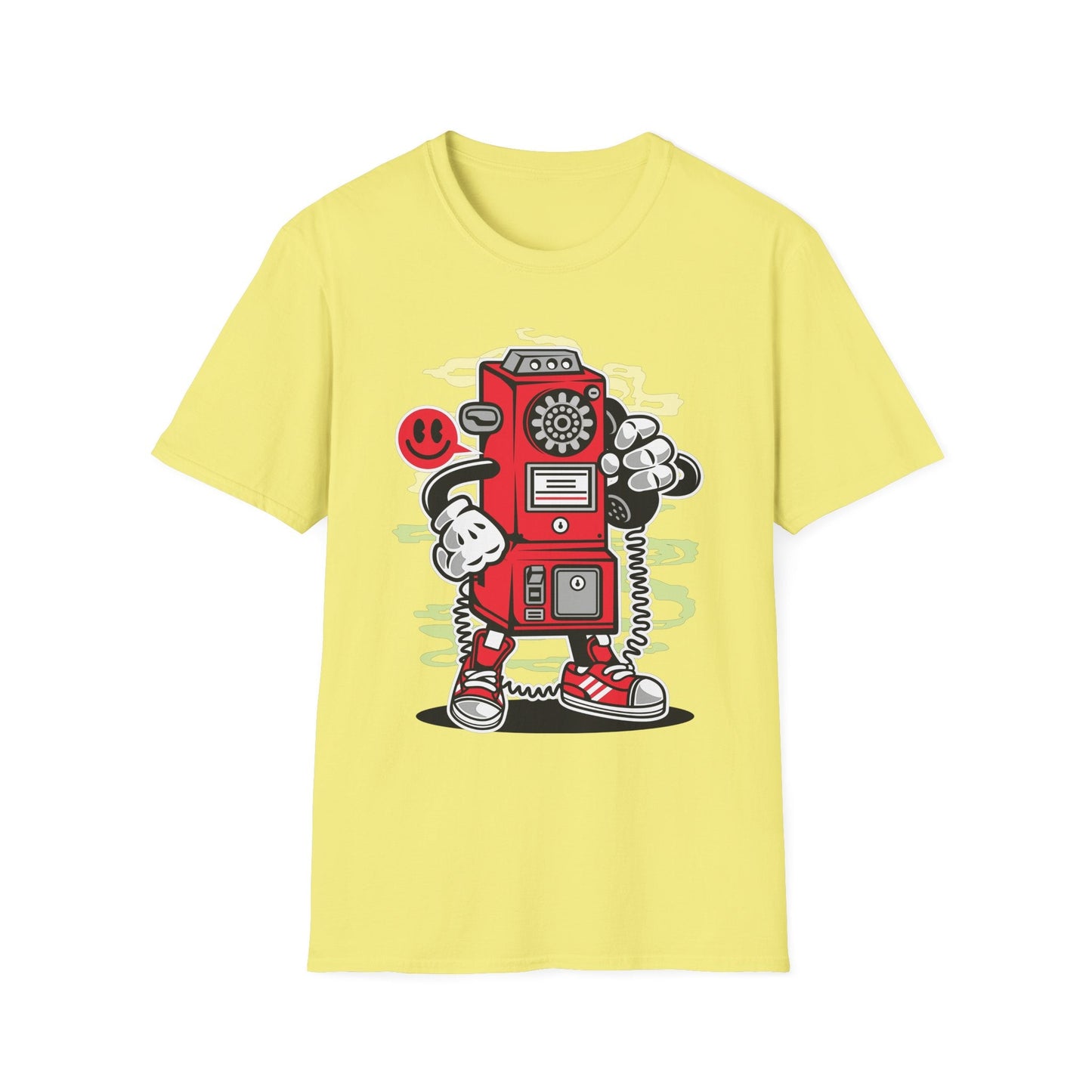 Cartoon T Shirt Animation T Shirt Funny Graphic Tee Softstyle 64000 Unisex Short Sleeve