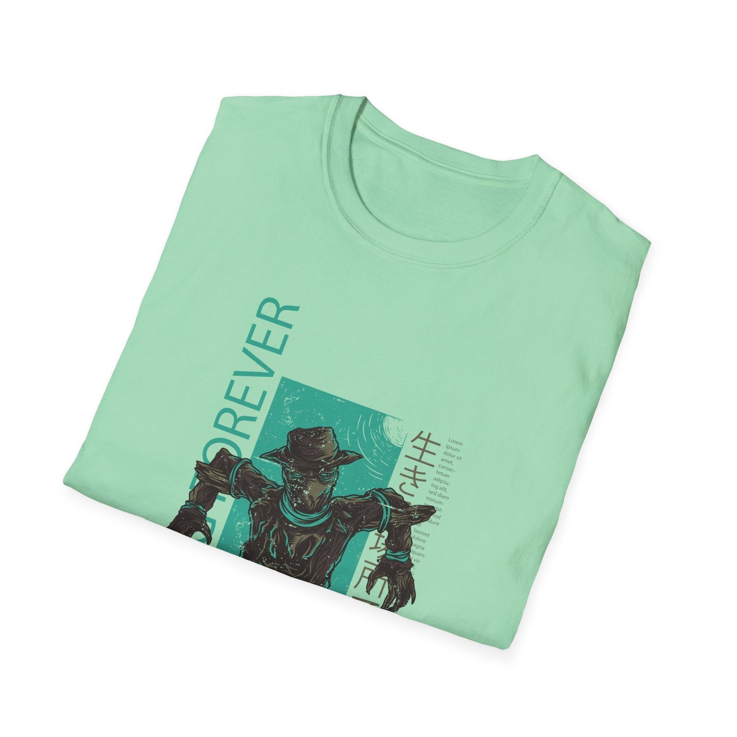Unisex Art Design Graphic Tee Premium Gildan Softstyle 64000 Short Sleeve Cotton Shirt