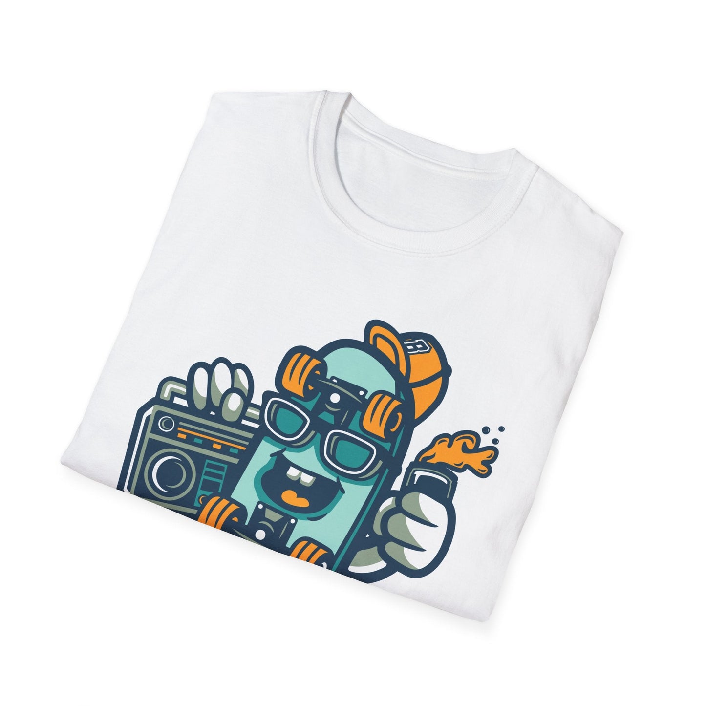 Cartoon Animation T Shirt Unisex Funny Tee Gildan Softstyle 64000 Ring Spun Cotton