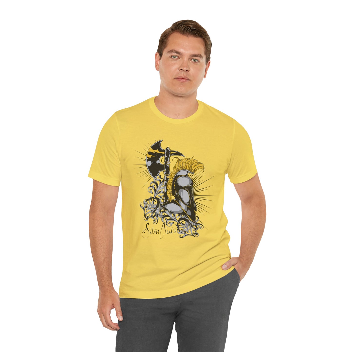 Stylish Armor Graphic Tee, Artistic Tee, Graphic T-Shirt, Artistic Vintage T-Shirt, Vintage Shirt