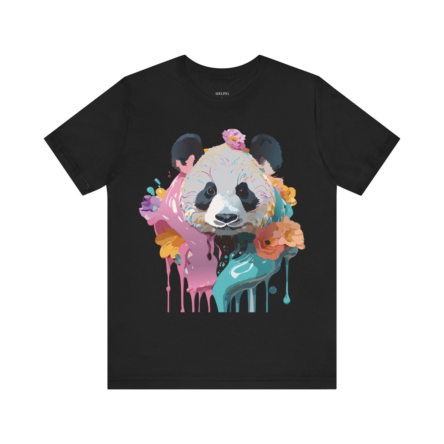Panda Graphic Tee From Adelpha Unisex Jersey Short Sleeve Vintage Inspired Shirt
