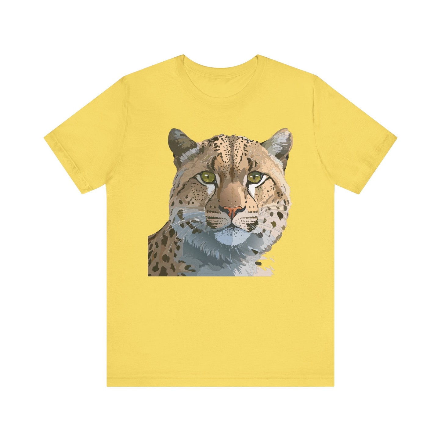 Unisex Animal Shirt With Animals Art Design Tee Short Sleeve Wildlife Print Tee Shirt
