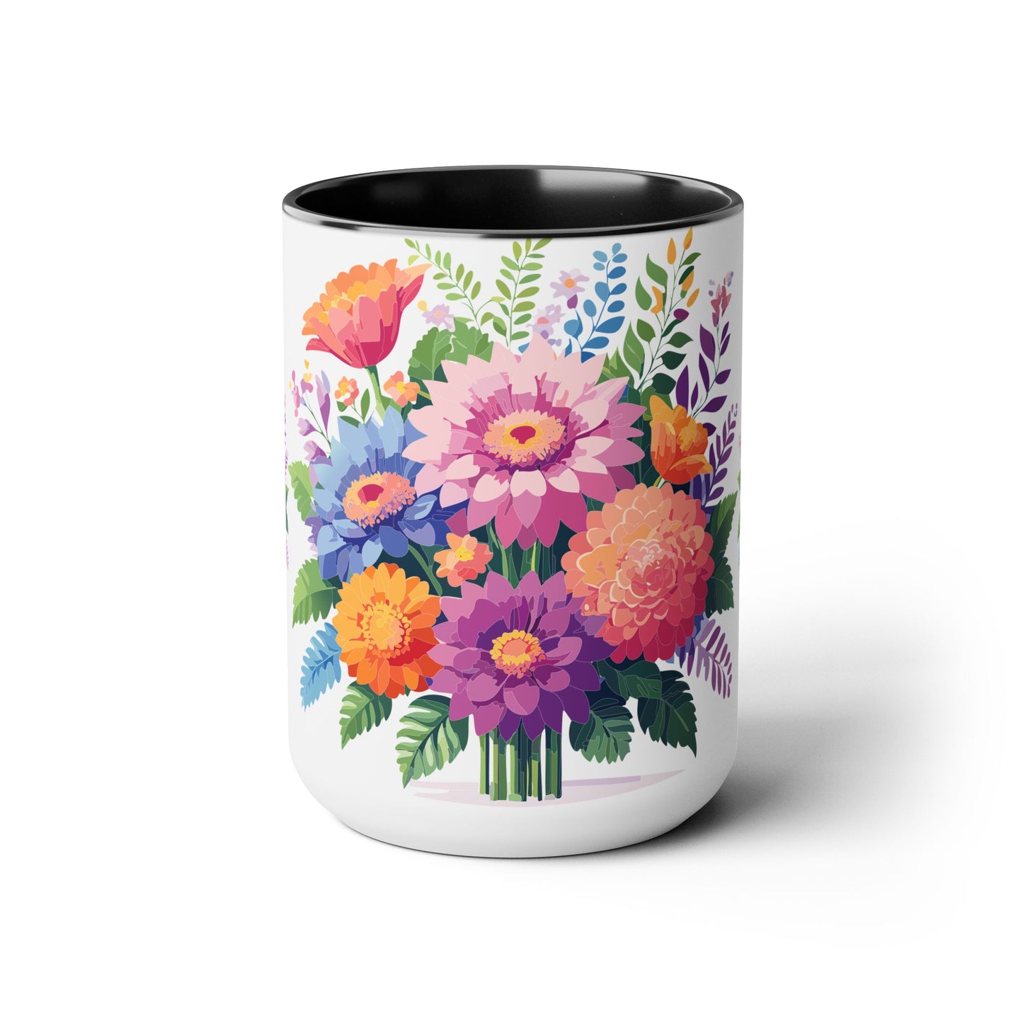 Floral Mug, Floral Cup