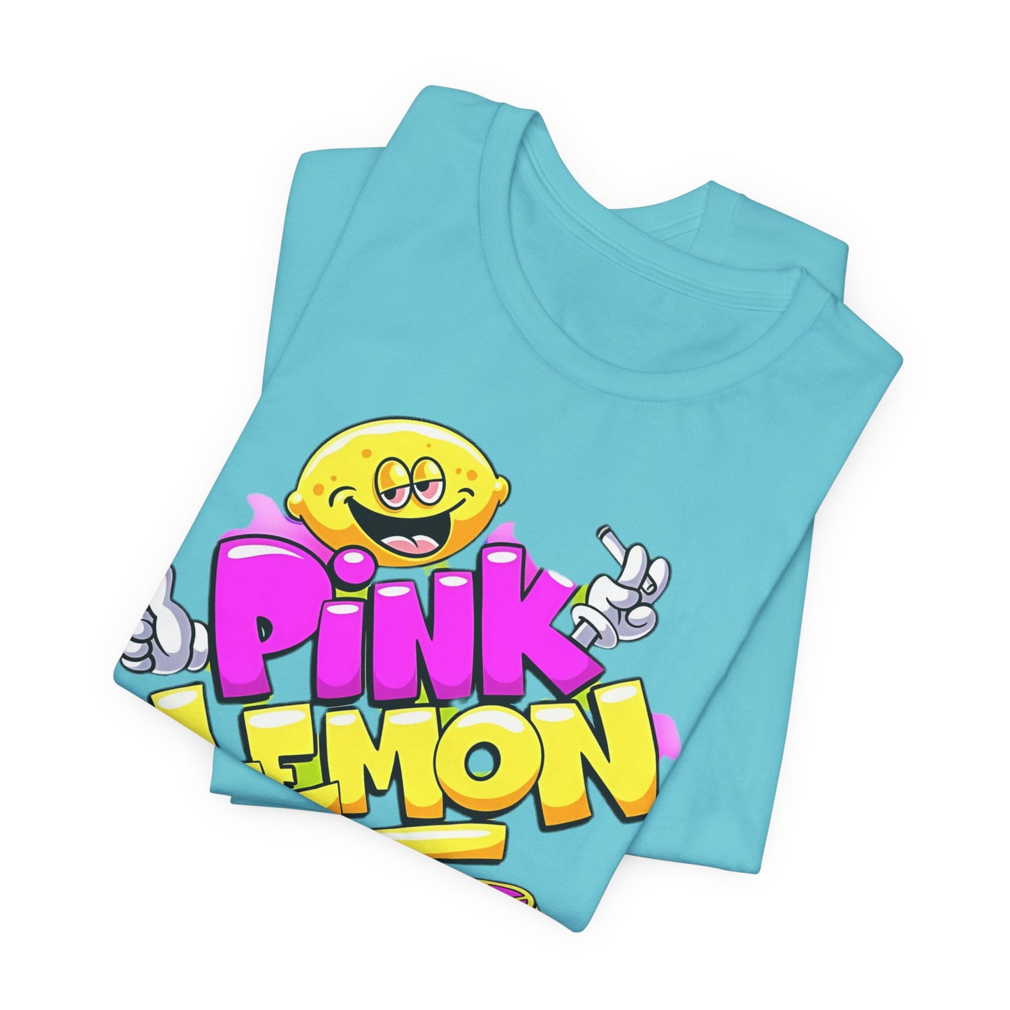 Lemon Graphic Tee, Graphic T-Shirt, Funny Lemon Shirt, Cute Cartoon Tees, Art T-Shirt, Art Design Tees