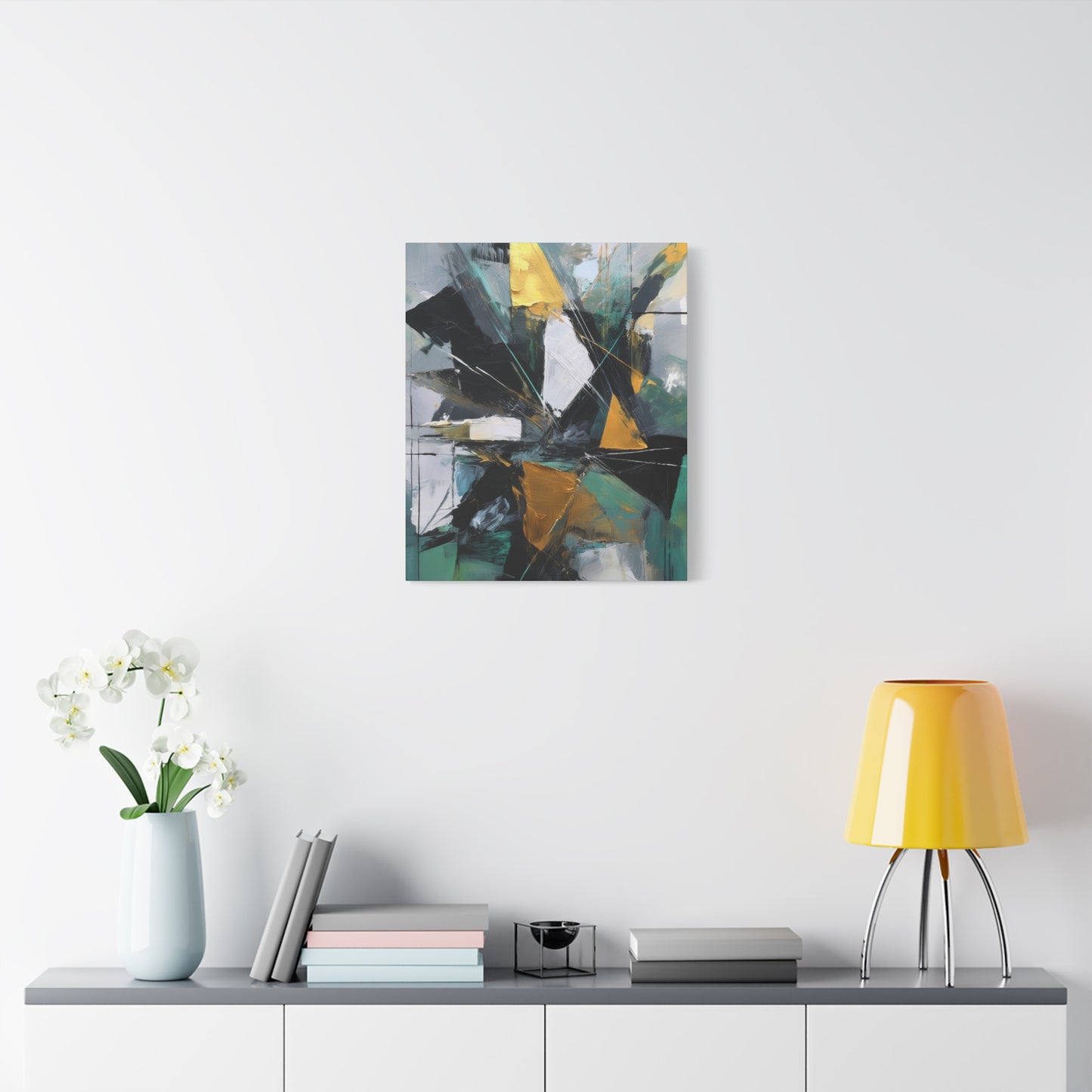 Abstract Oil Painting Print Canvas 20x24,20x30,24x30 24x32,24x36,30x40 32x48,36x48,40x60 Pine-Wood Inner Frame ABS-208