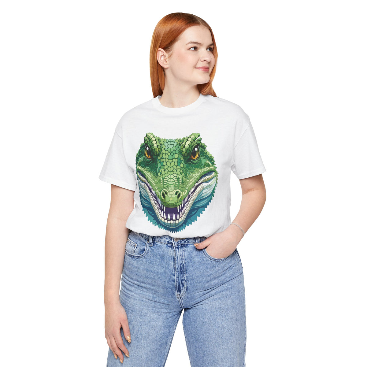 Wild Animals  Graphic Unisex Cotton Bella+Canvas Tee with Art Animal Design ab41