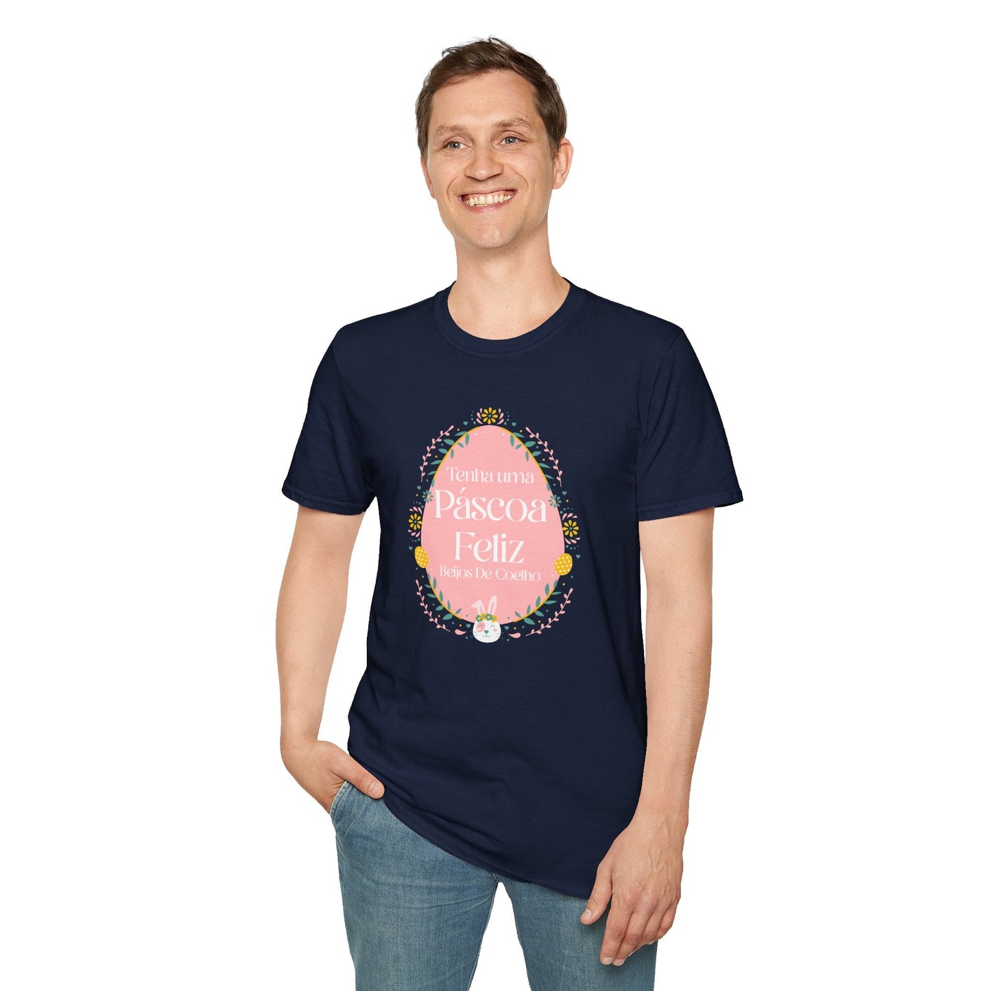 Easter Egg T Shirt Gildan Softstyle 64000 Unisex Tee With Easter Signature And Prints Art Design