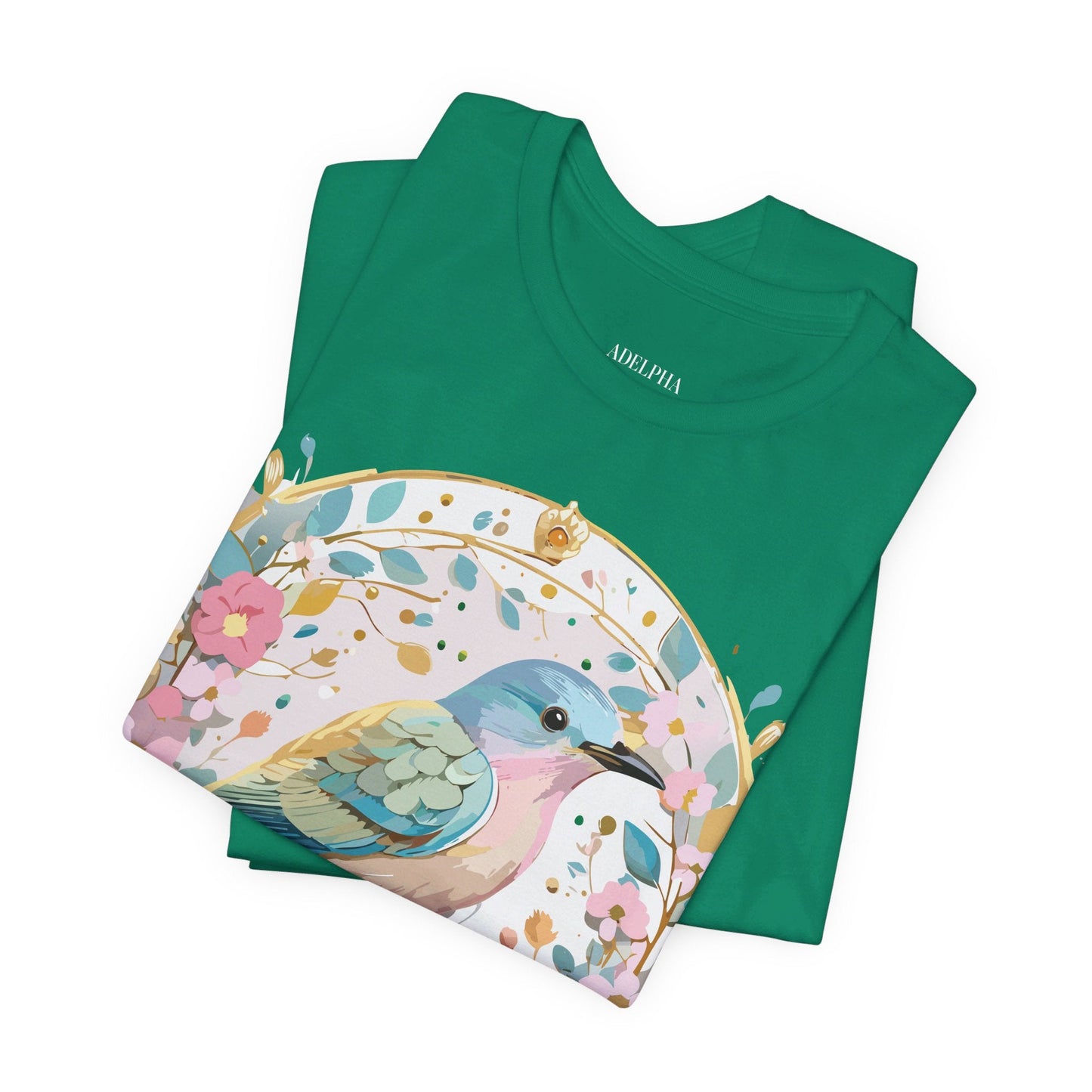 Medallion Graphic Unisex 100 Cotton Vintage Animal Medal Artwork Tee 77