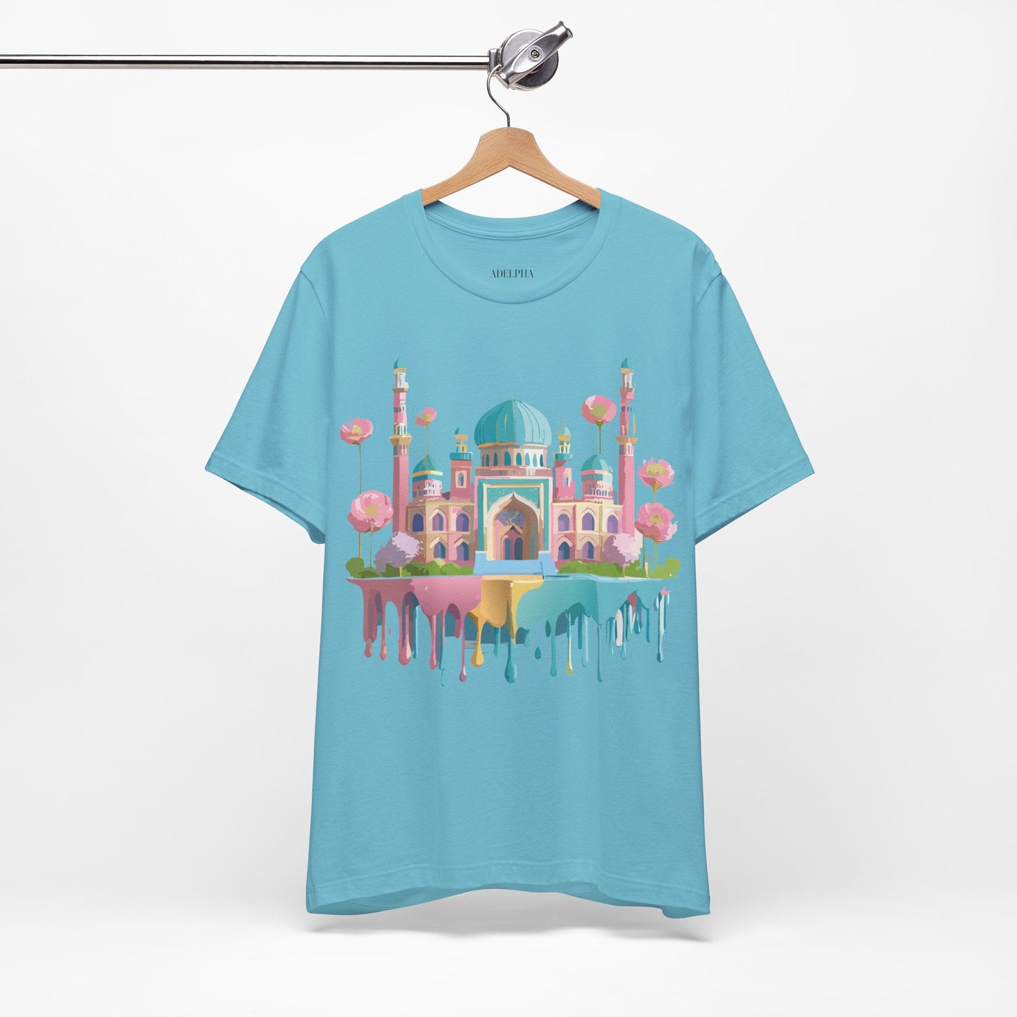 Tourist Shirt With Tashkent Graphic Tee Unisex Jersey Short Sleeve Vintage Inspired Artwork Adelpha