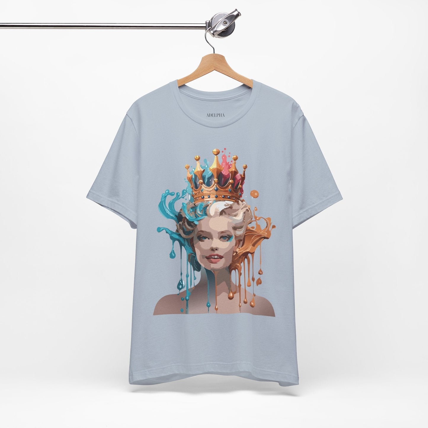 Queen Woman Portrait Graphic Unisex 100 Cotton Vintage Artwork Tee 28