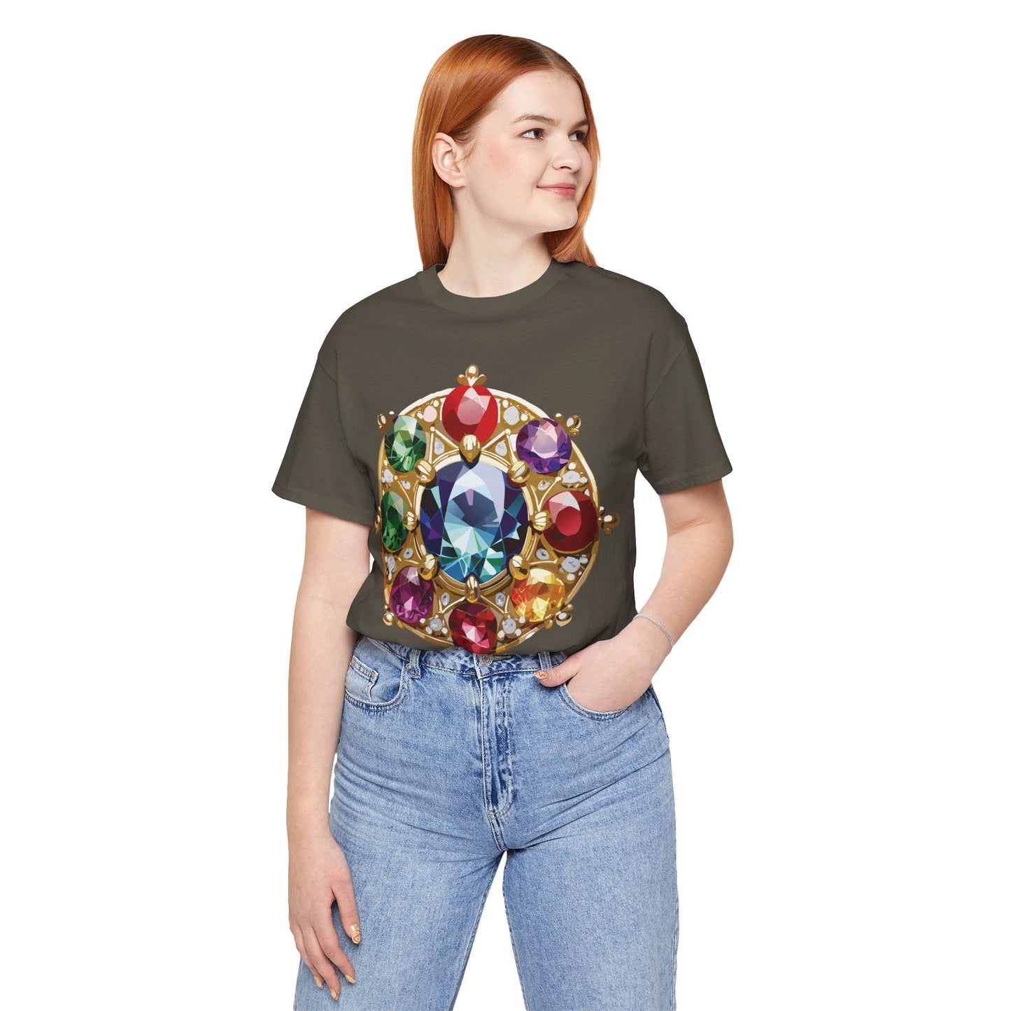 Adelpha Vintage Inspired Graphic Tee Unisex Jersey Short Sleeve Shirt Art Design Quality