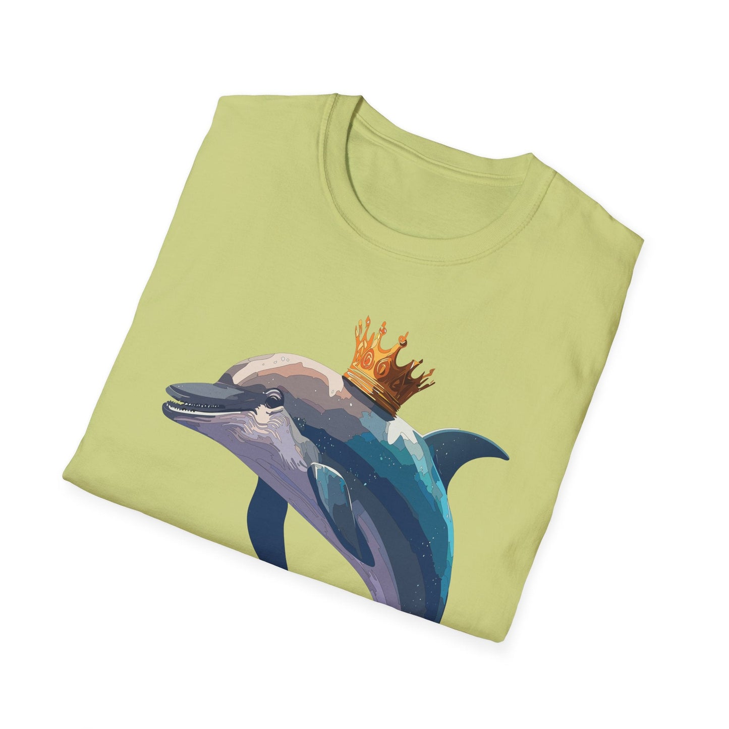Dolphin Shirts Unisex Gildan Softstyle 64000 100 Percent Cotton Tee For Animal Lovers