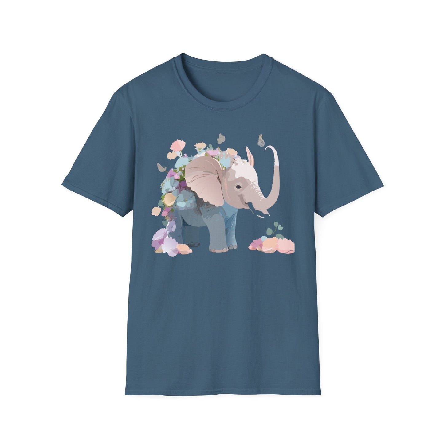 Elephant T Shirt Unisex Softstyle 64000 Elephant Tee Premium Comfort Everyday Wear