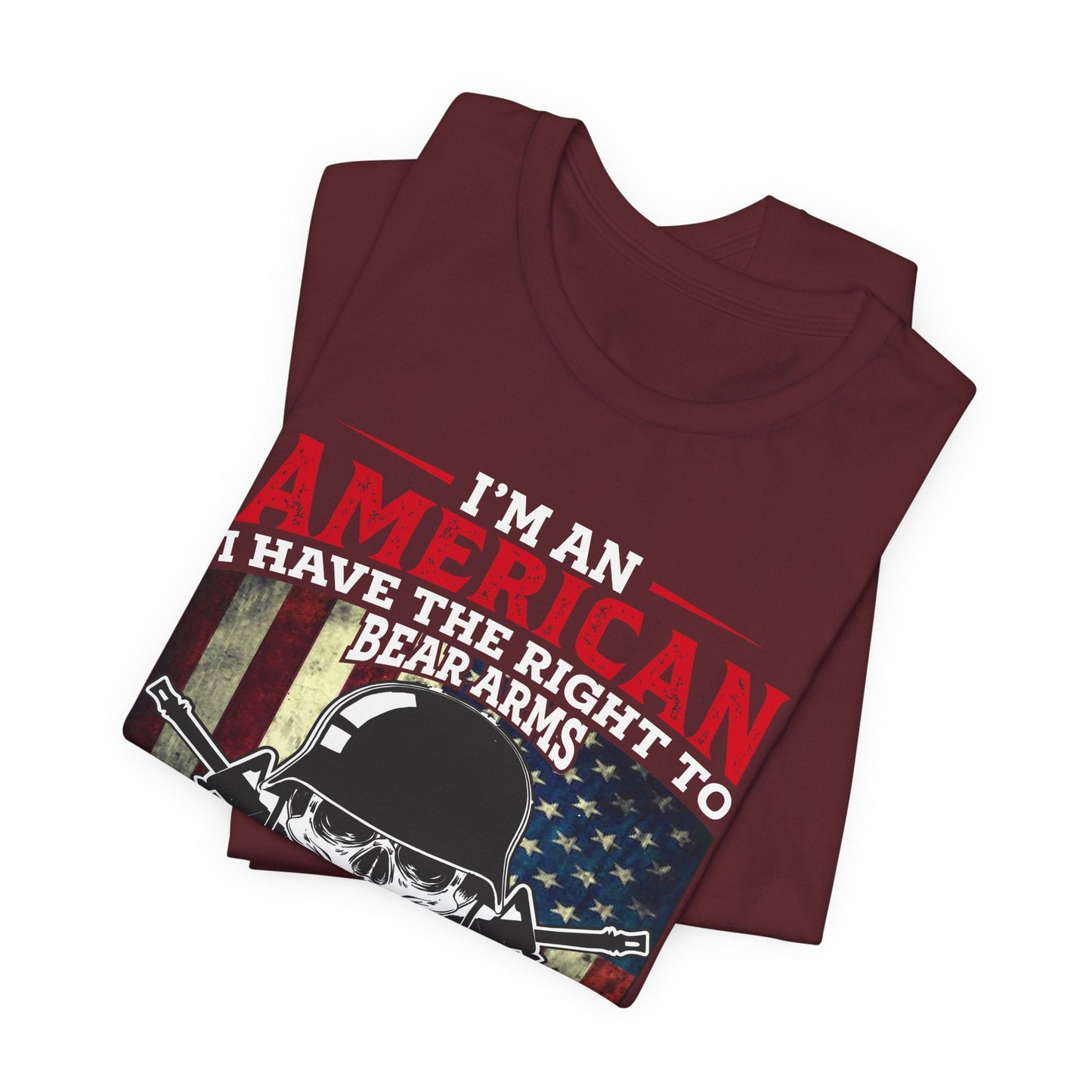 Army Veteran Patriotic Graphic Design Unisex Cotton T-Shirt v29