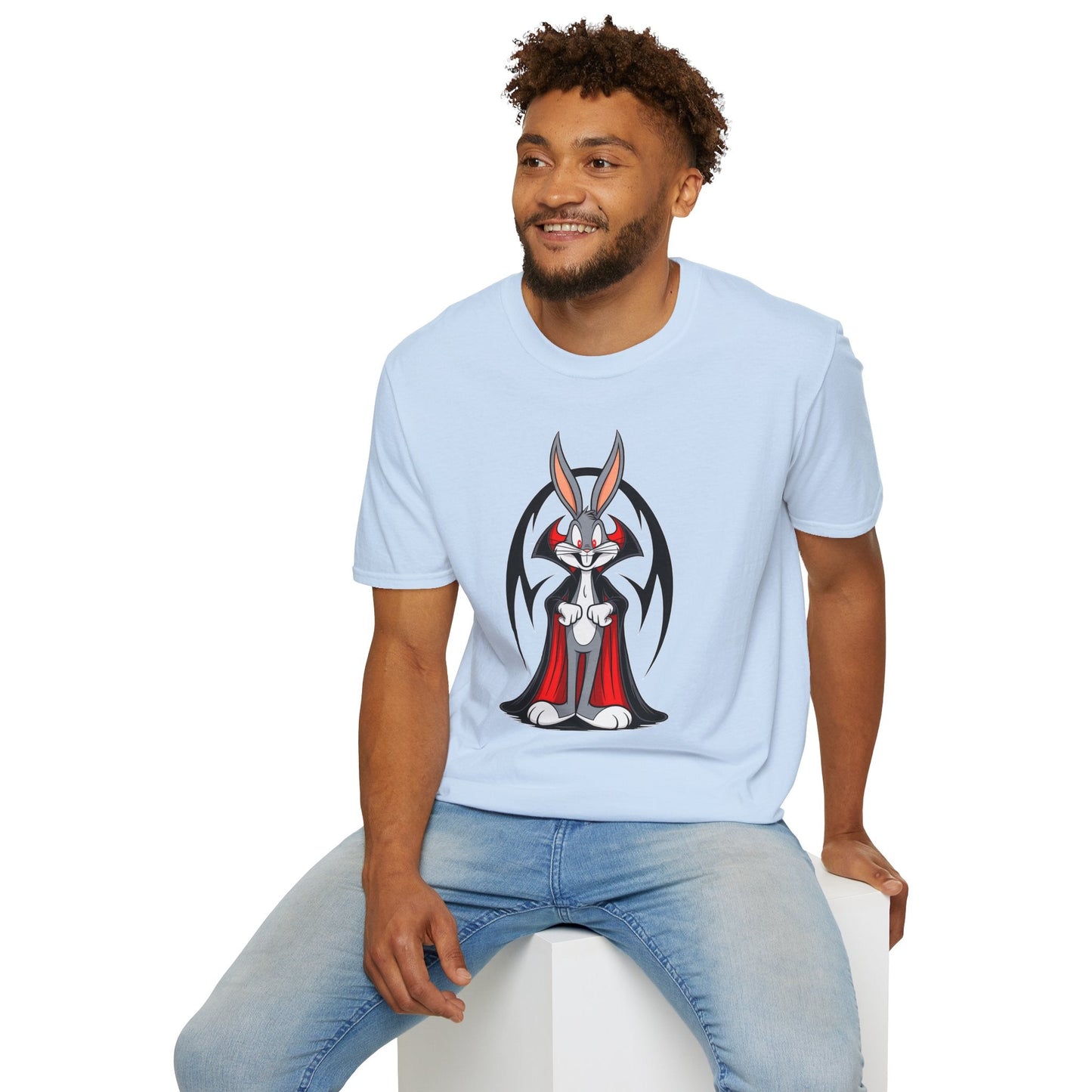 Bugs Bunny Shirt Unisex T Shirt Cartoon Design Gildan Softstyle 64000 Premium Cotton Tee