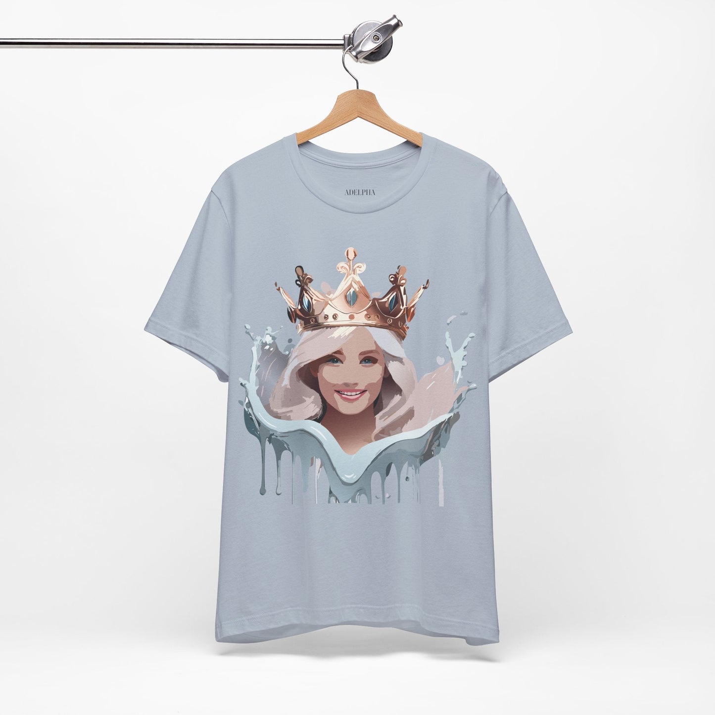 Queen Graphic Tee Unisex Jersey Short Sleeve Vintage Inspired Adelpha Art Design