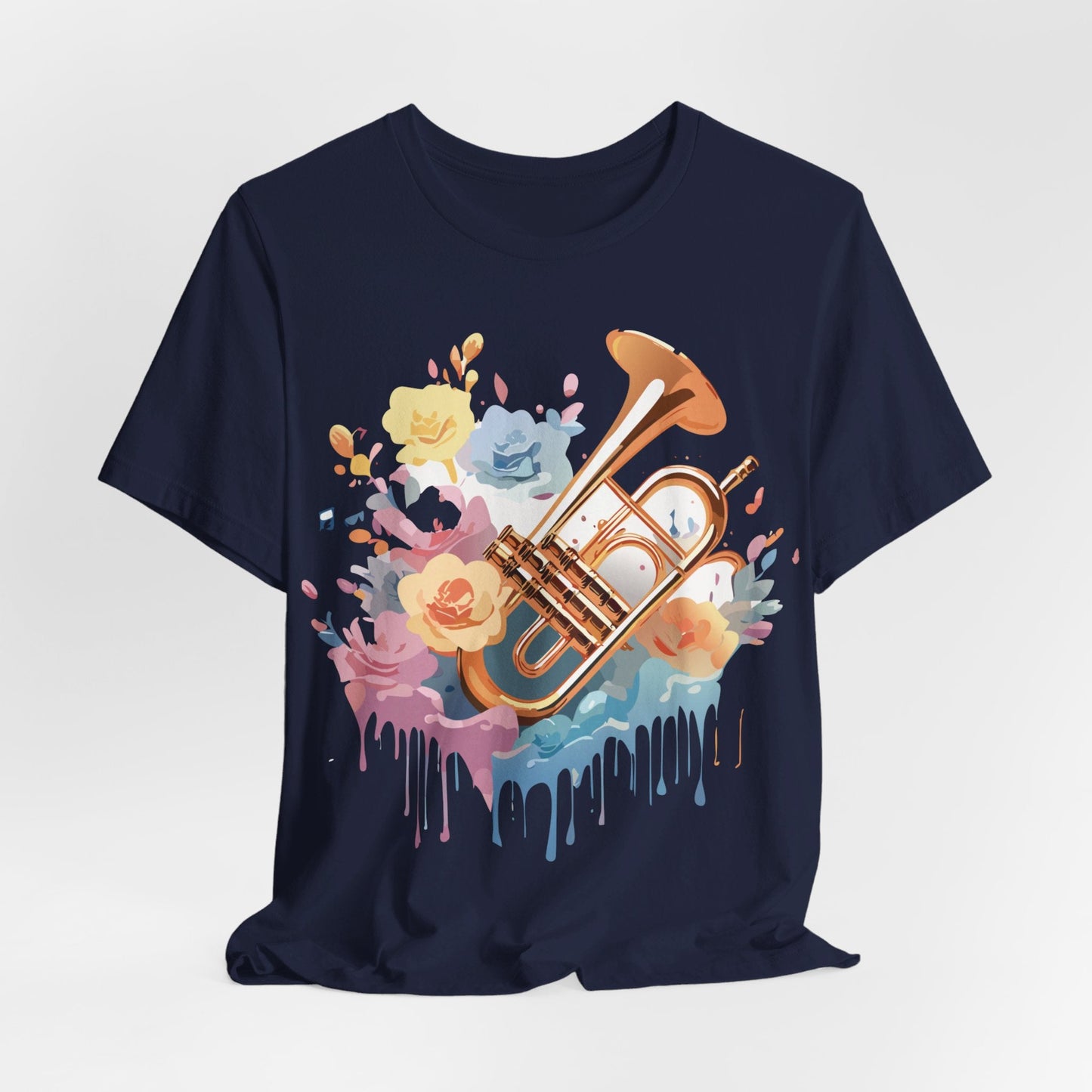 Music T Shirt Unisex Graphic Tee Vintage Artwork Adelpha Short Sleeve Art Design
