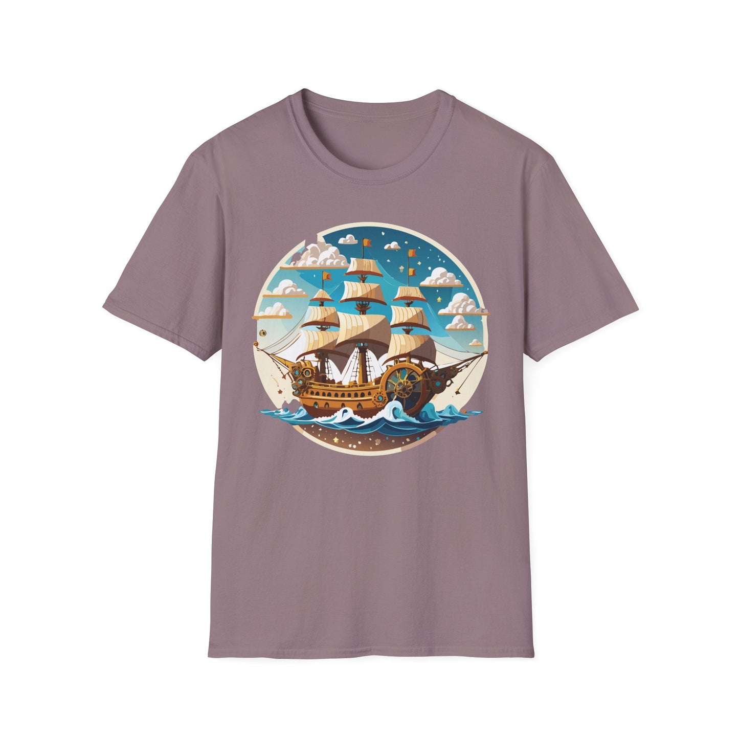 Ship T Shirts Frigate T Shirts Vessel Tee Shirt Unisex Gildan Softstyle 64000 Premium