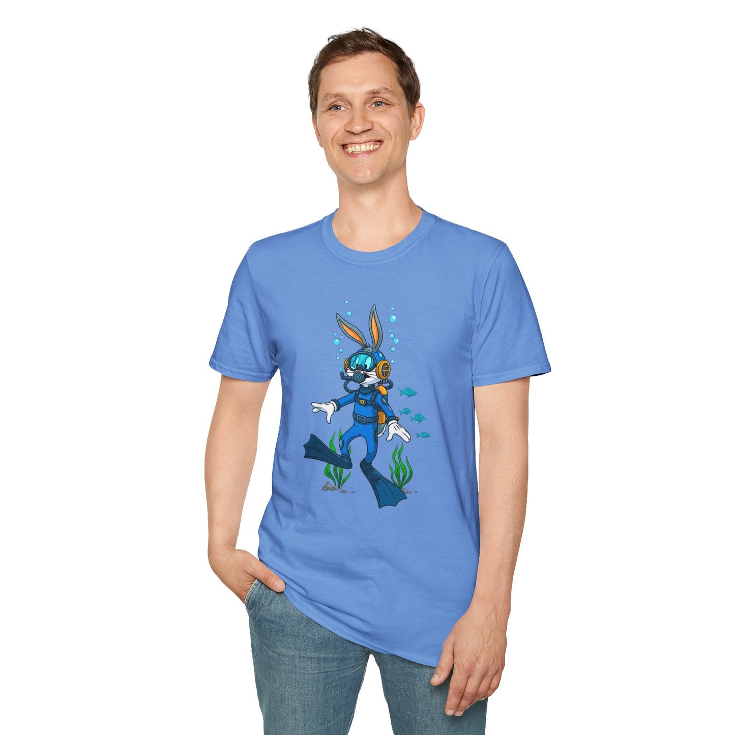 Bugs Bunny Shirt Unisex T Shirt Cartoon Tee Animation Design Softstyle Graphic Cotton