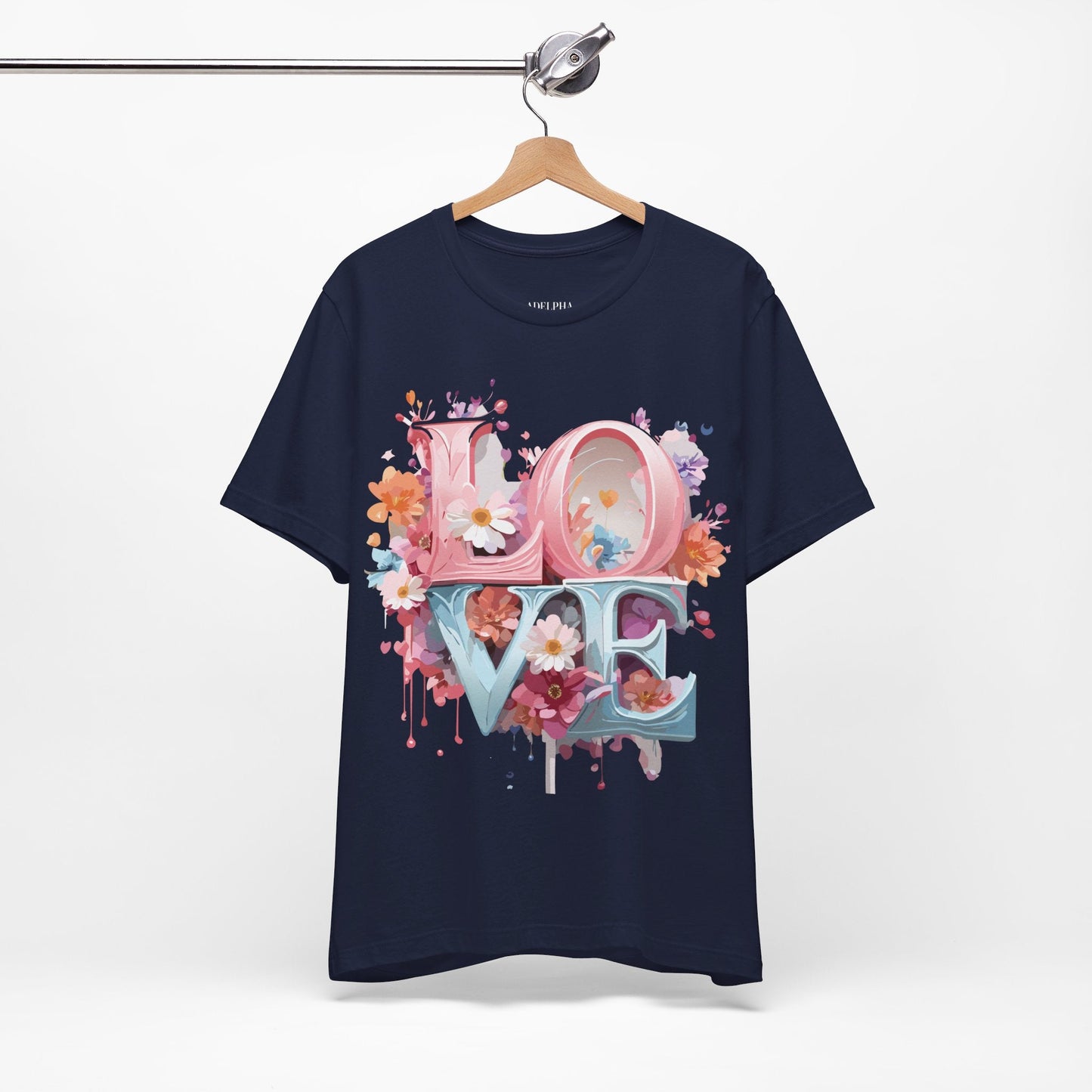 Adelpha Graphic Tee Unisex Jersey Short Sleeve Vintage Inspired Artwork Valentine Shirt