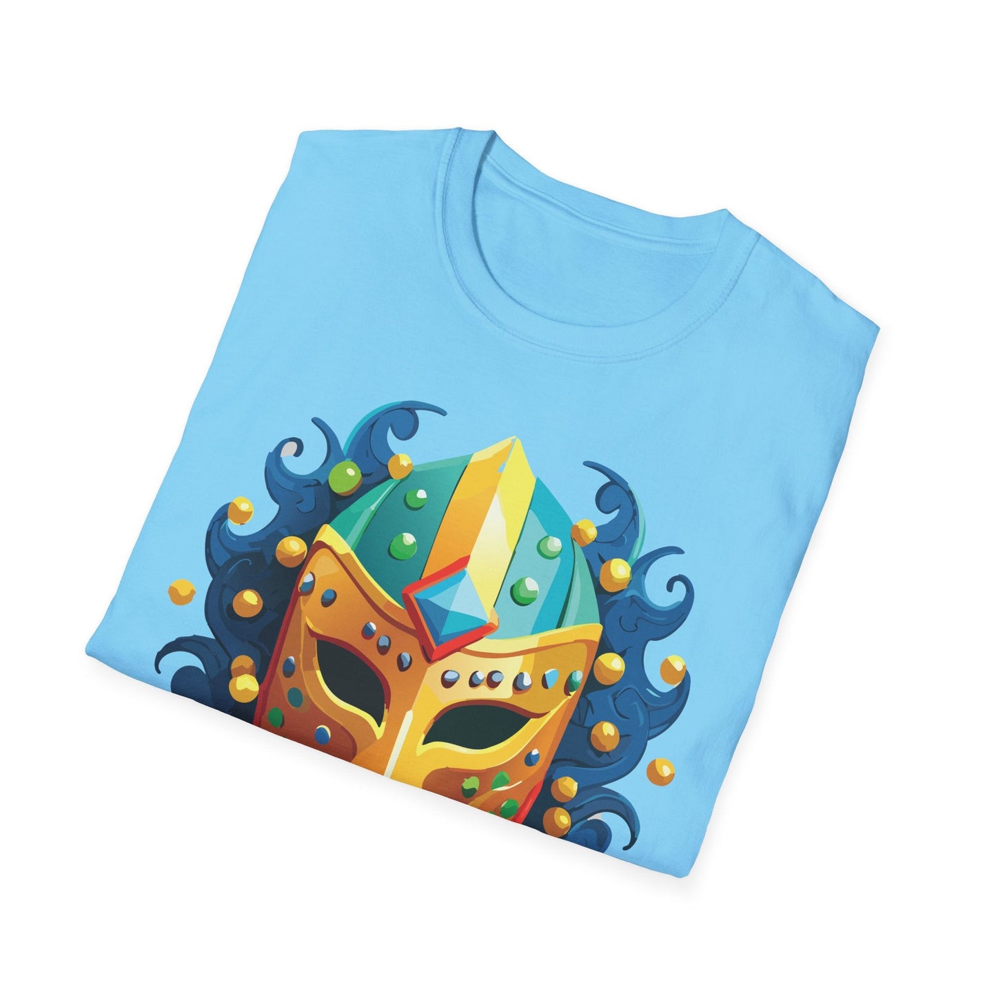 Unisex Mask Tee Shirt Gildan Softstyle 64000 100 Percent Ring Spun Cotton Comfort